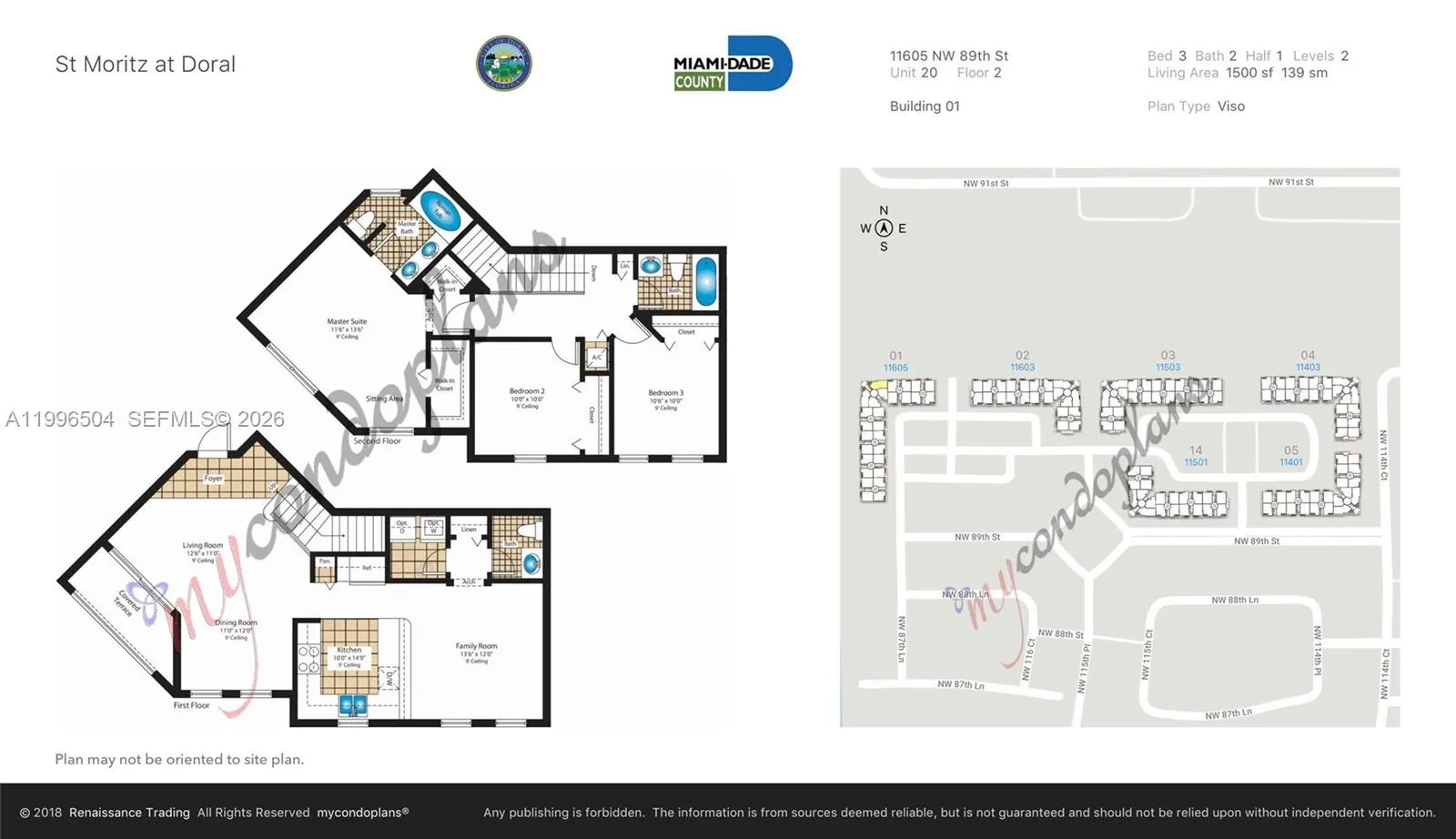 11605 Nw 89th St 220, Doral, Florida 33178, Doral, Florida 33178, 4 Bedrooms Bedrooms, ,2 BathroomsBathrooms,Residential,For Sale,11605 Nw 89th St 220, Doral, Florida 33178,A11996504