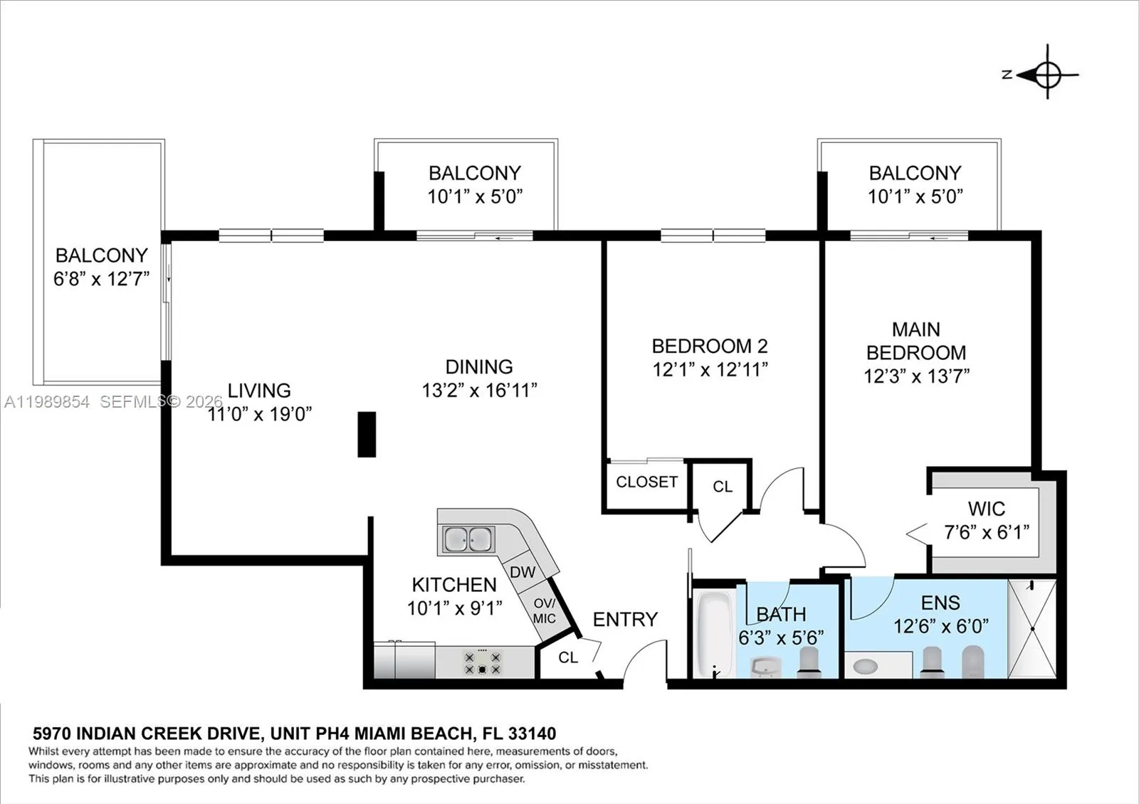 5970 Indian Creek Dr Ph-4, Miami Beach, Florida 33, Miami Beach, Florida 33140, 2 Bedrooms Bedrooms, ,2 BathroomsBathrooms,Residential,For Sale,5970 Indian Creek Dr Ph-4, Miami Beach, Florida 33,A11989854