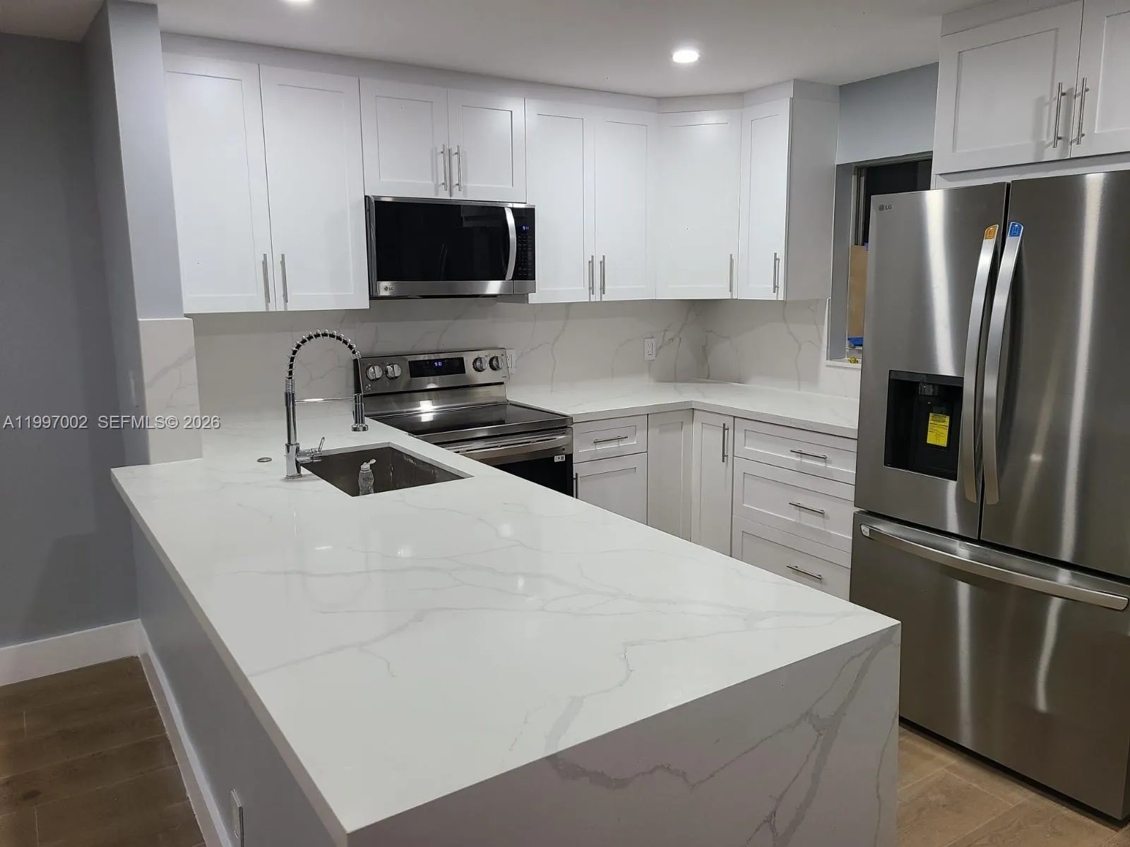 Gorgeous, remodeled kitchen.