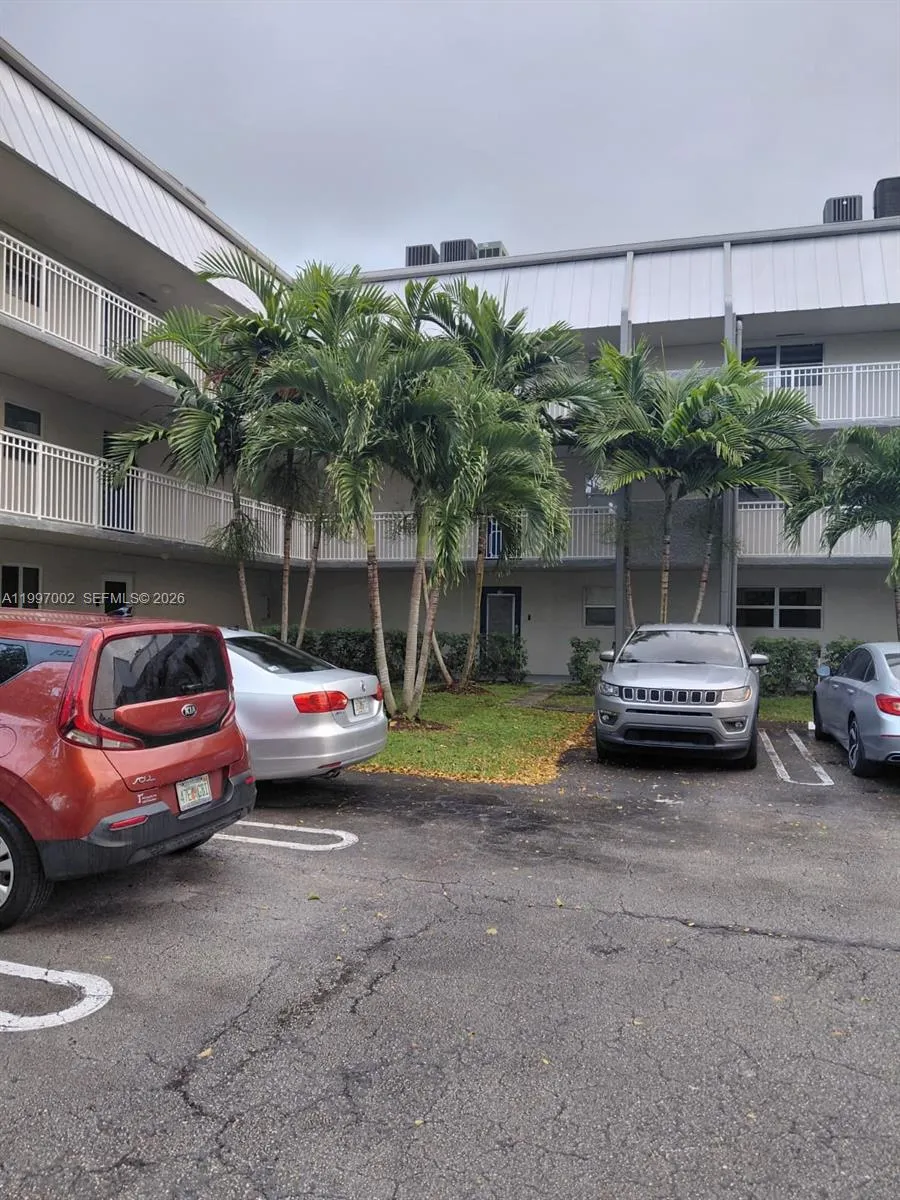 Assigned parking space right in front of the unit.