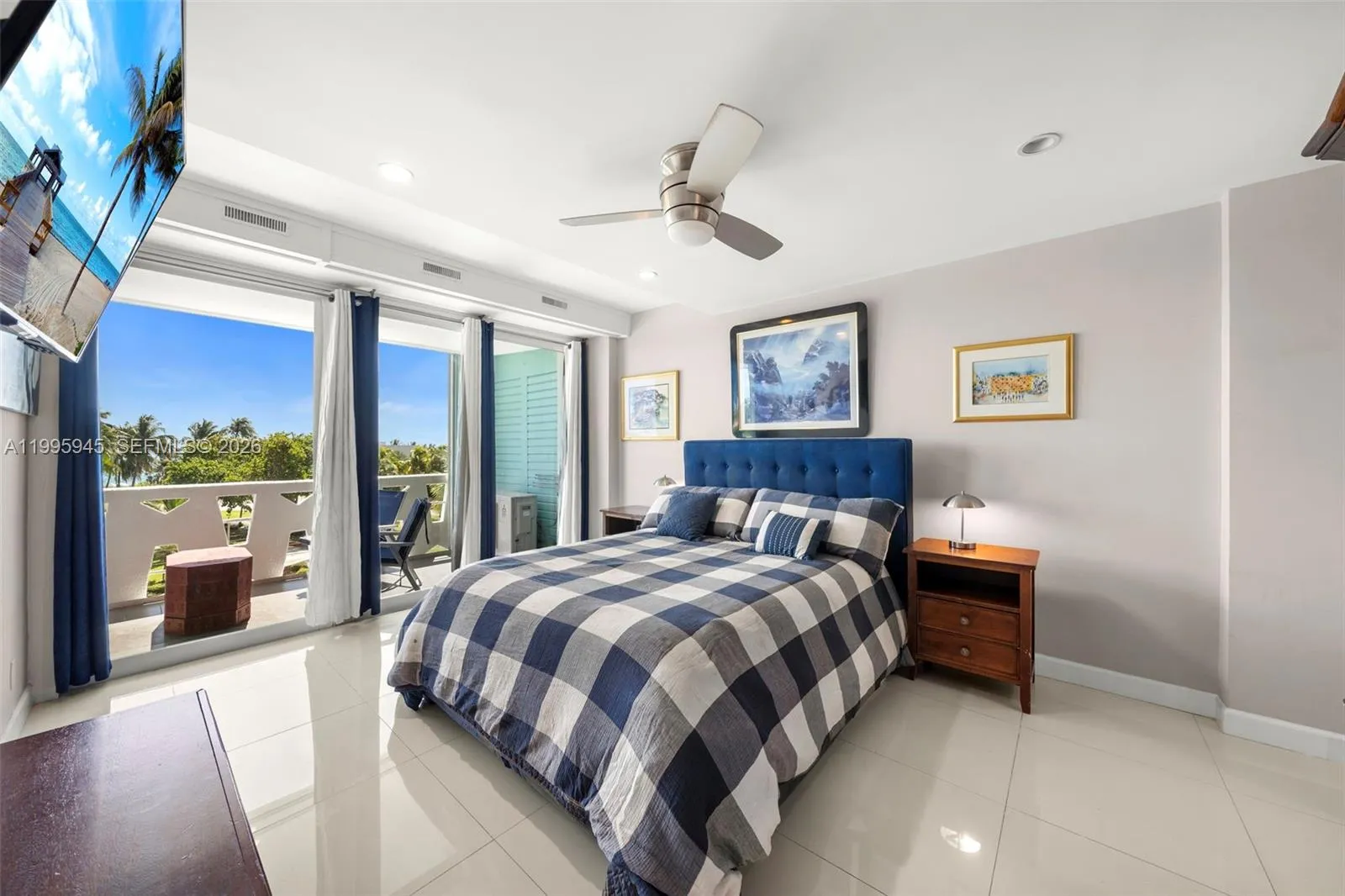 Bedroom Opens to Terrace