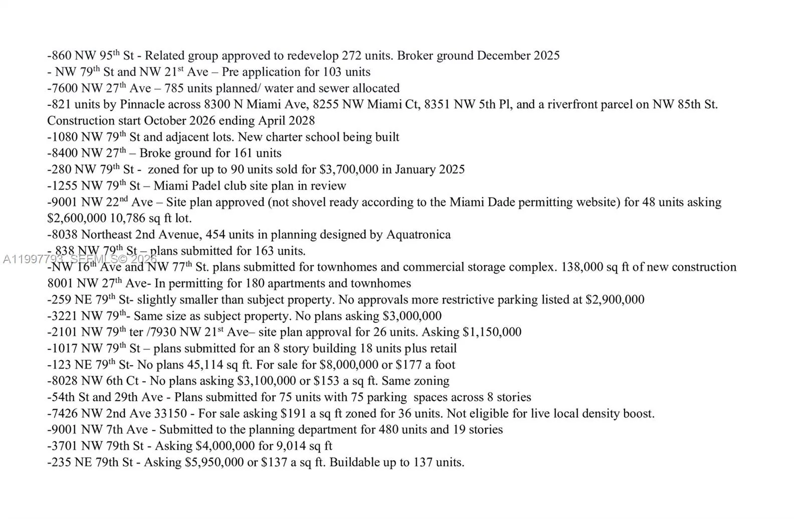 1477 Nw 79th St, Miami, Florida 33147, Miami, Florida 33147, ,Land,For Sale,1477 Nw 79th St, Miami, Florida 33147,A11997793