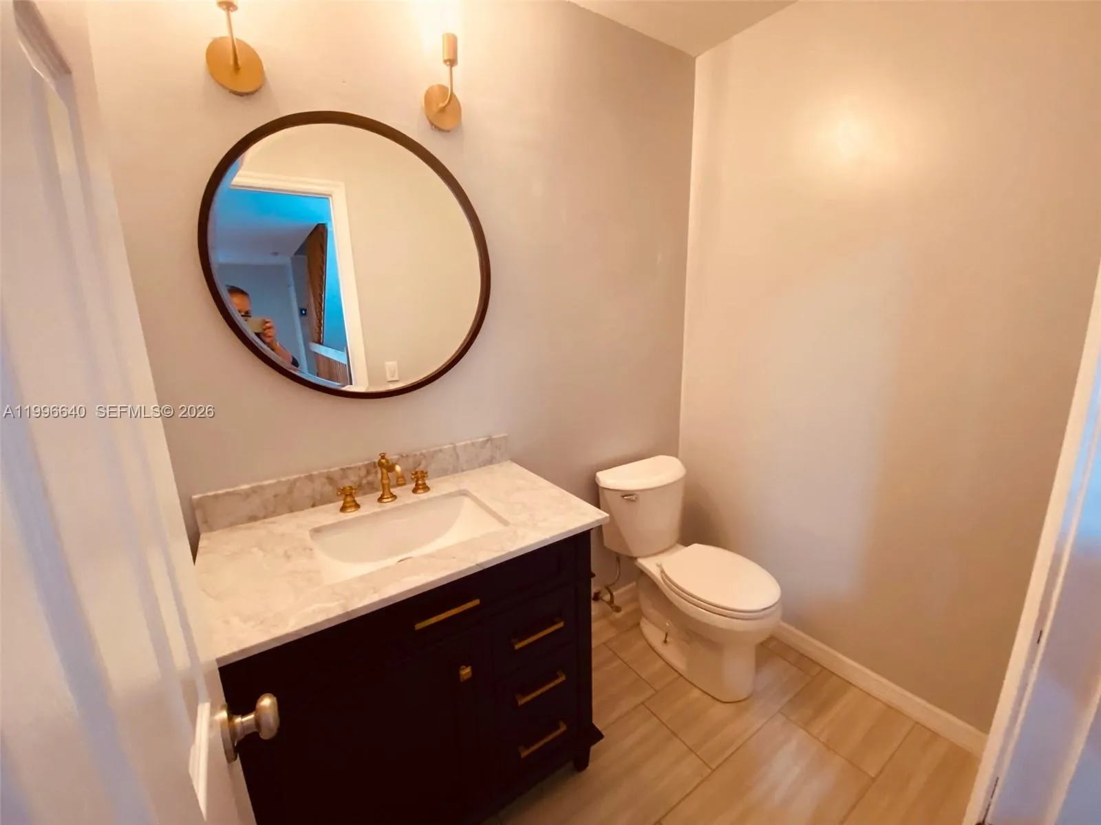 Half Bathroom second floor