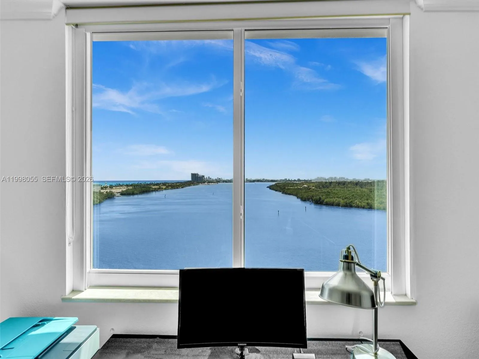 Unobstructed view from all windows!