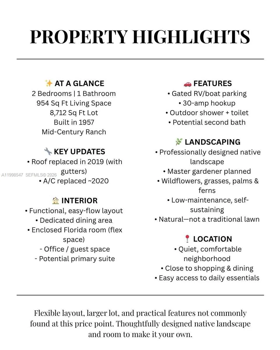 4030 Ne 13th Ave, Pompano Beach, Florida 33064, Pompano Beach, Florida 33064, 2 Bedrooms Bedrooms, 8 Rooms Rooms,1 BathroomBathrooms,Residential,For Sale,4030 Ne 13th Ave, Pompano Beach, Florida 33064,A11998547