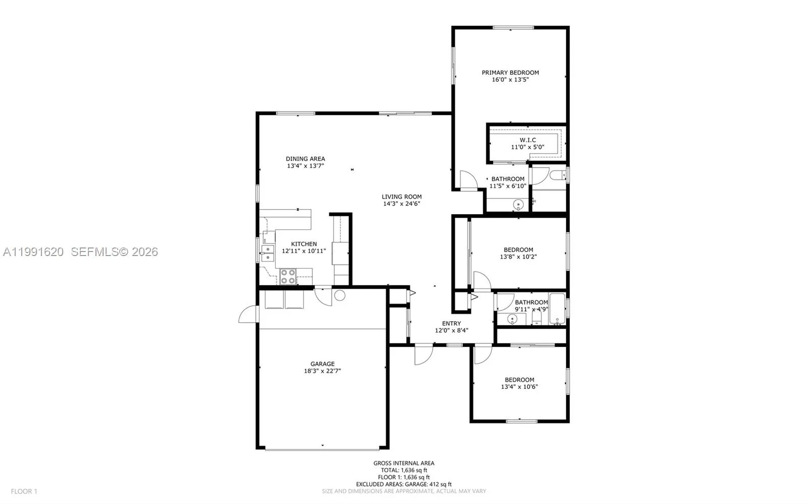 15092 Sw 13th Pl, Sunrise, Florida 33326, Sunrise, Florida 33326, 3 Bedrooms Bedrooms, ,2 BathroomsBathrooms,Residential,For Sale,15092 Sw 13th Pl, Sunrise, Florida 33326,A11991620