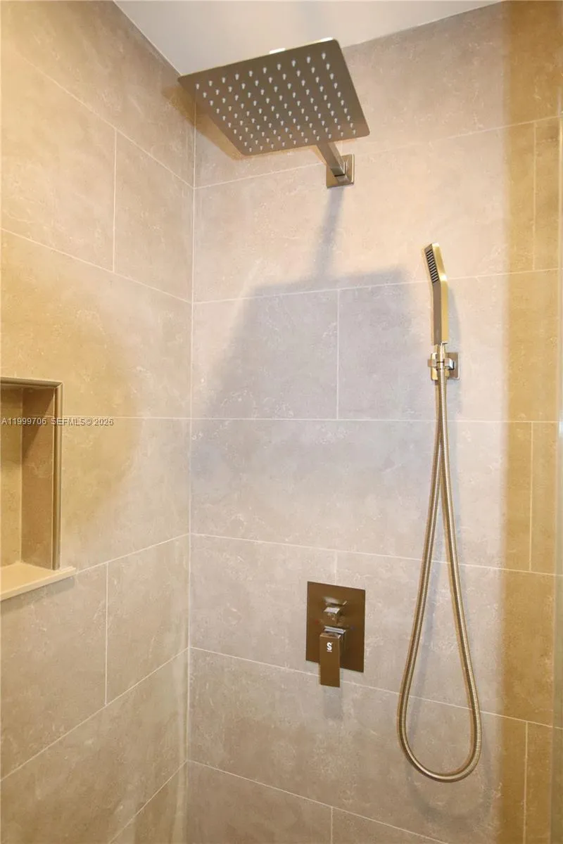 New shower