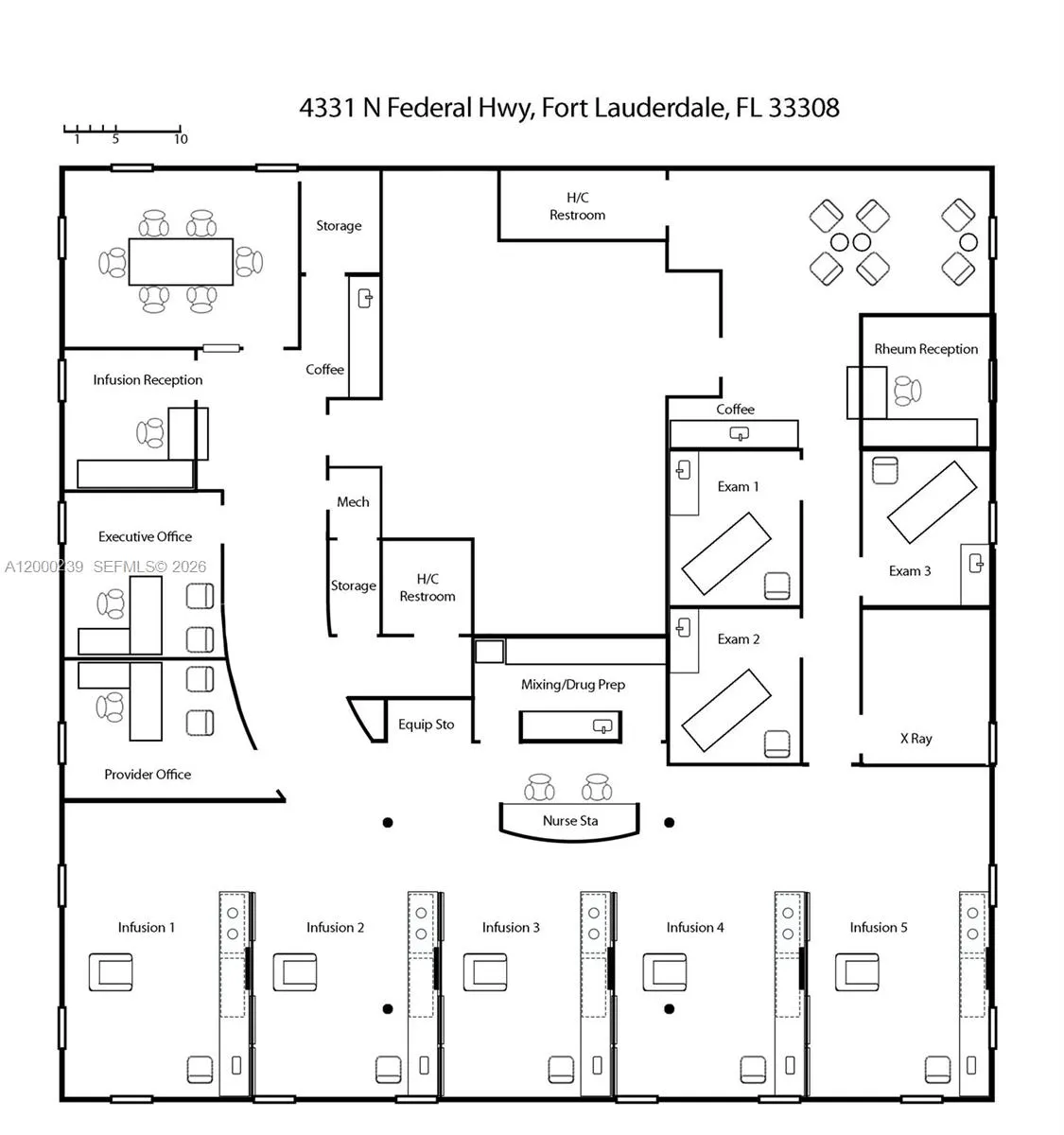 Potential med office layout