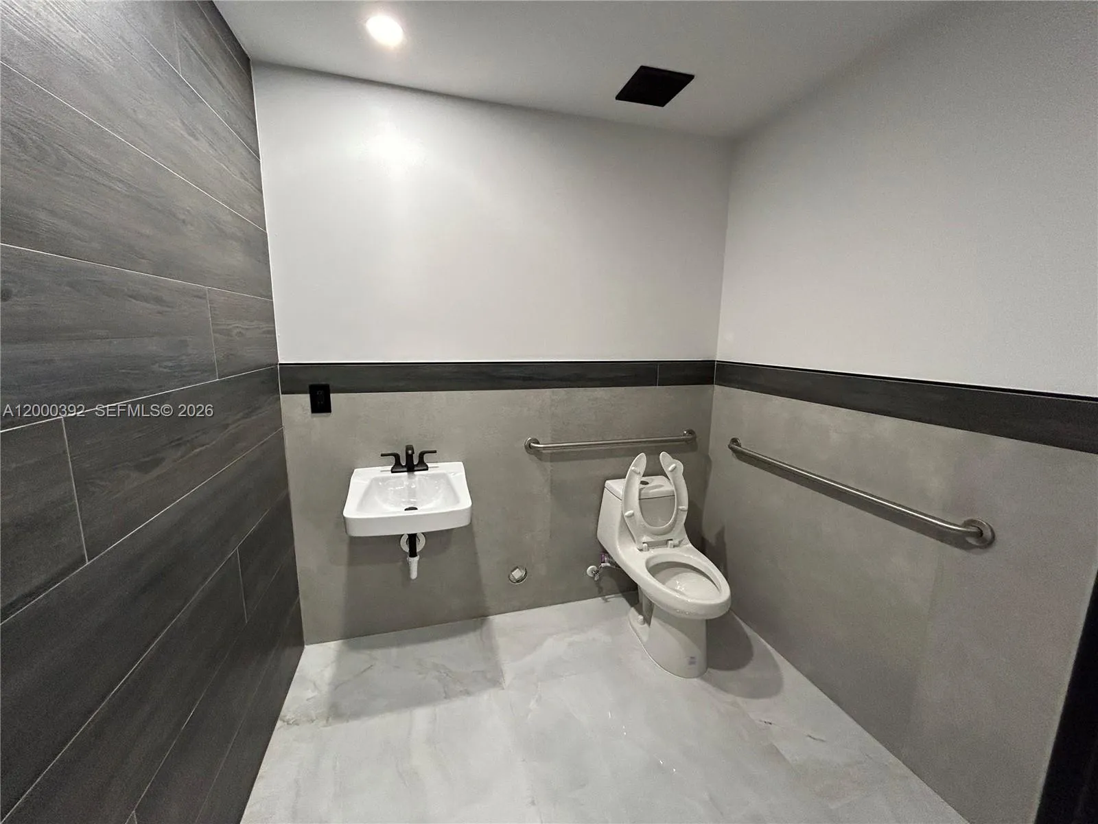 Two public bathrooms