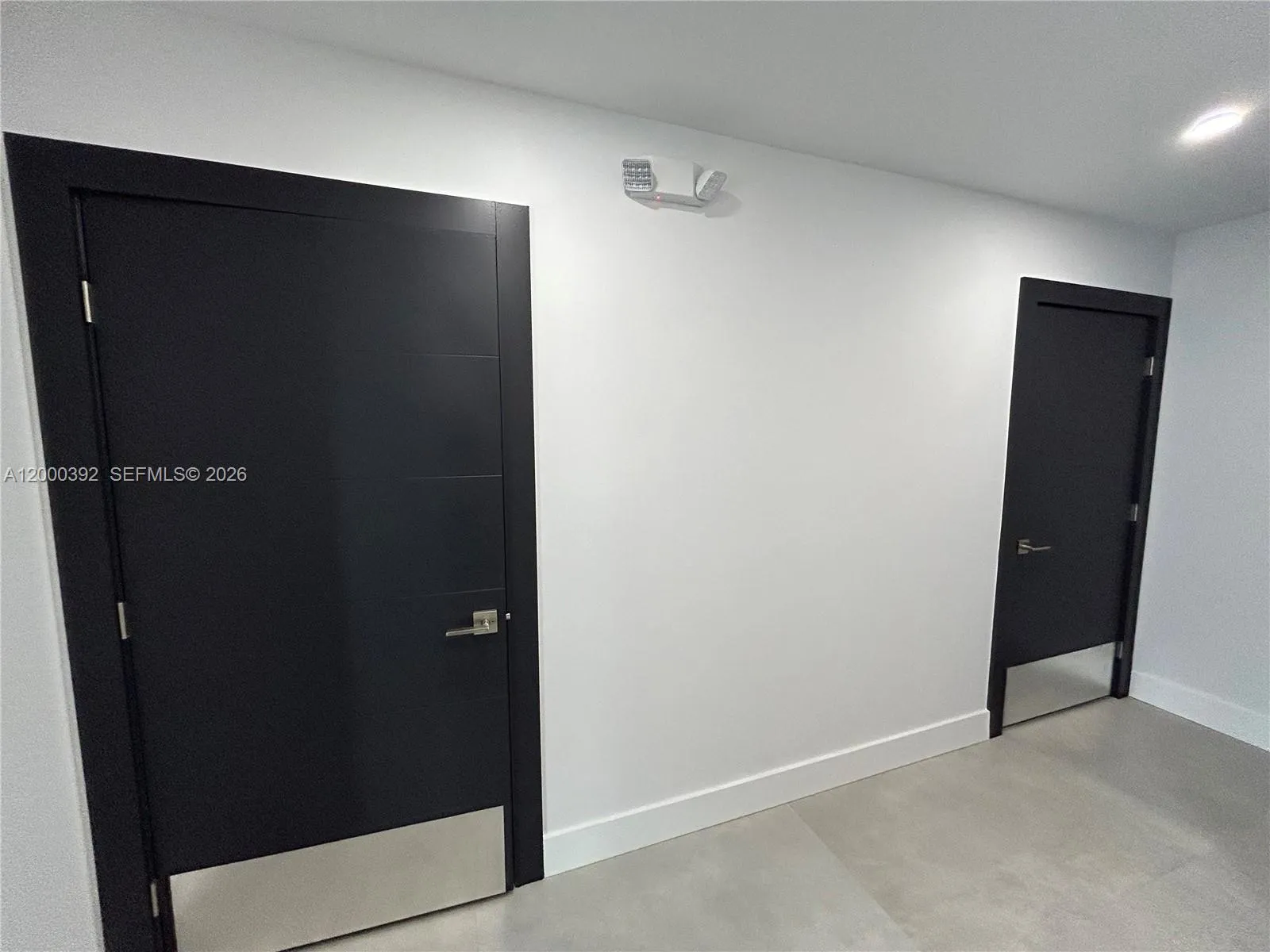 Two public bathrooms