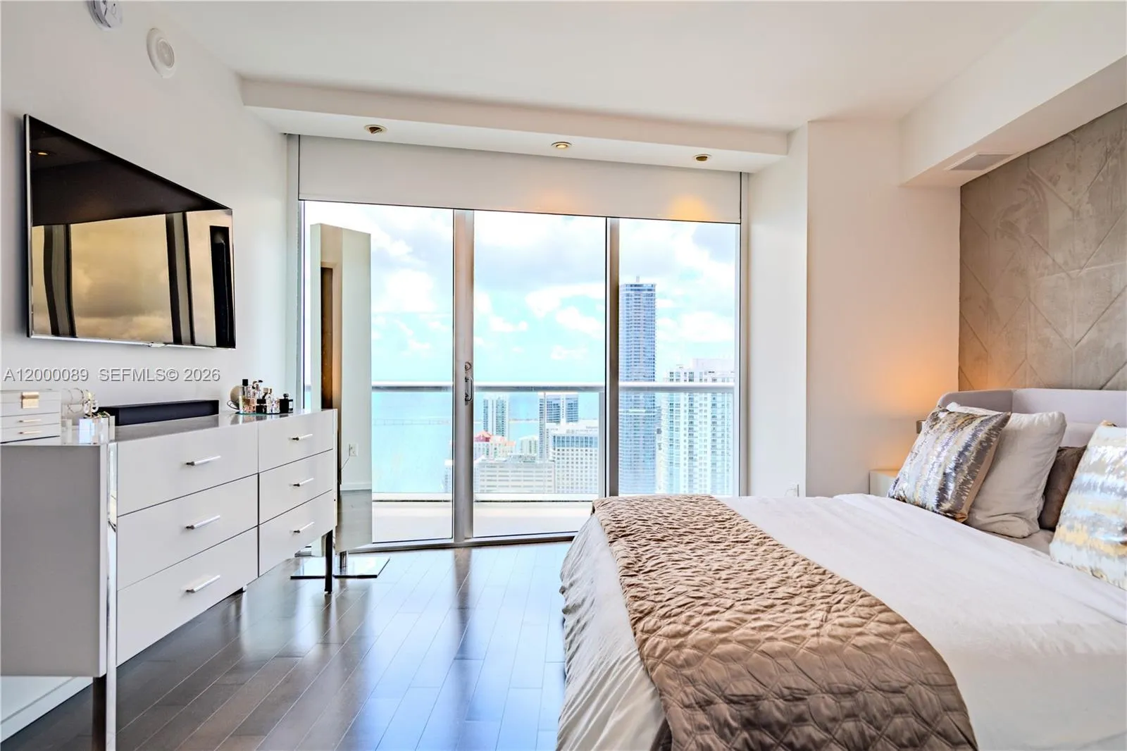 Master Bedroom with access to balcony