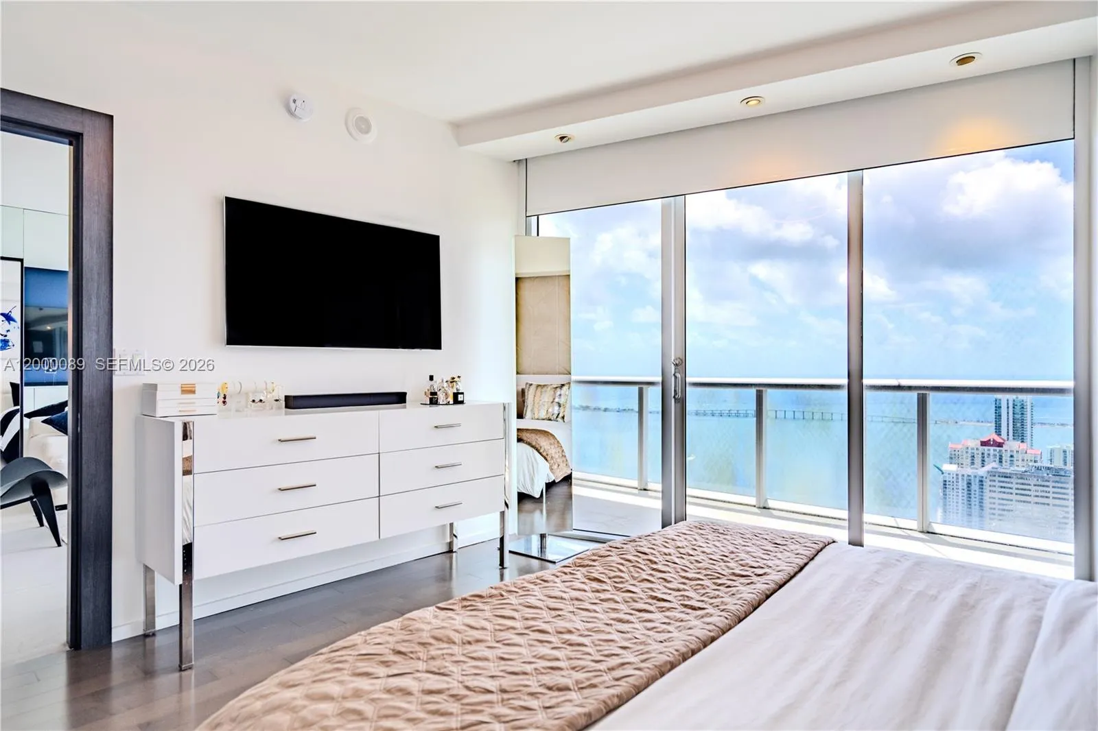 Master Bedroom with access to balcony