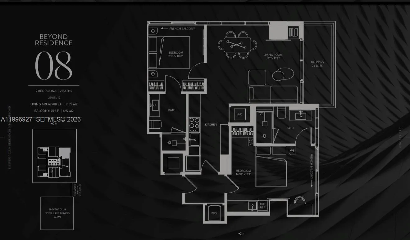 20 Ne 11th St 2308, Miami, Florida 33132, Miami, Florida 33132, 2 Bedrooms Bedrooms, ,2 BathroomsBathrooms,Residential,For Sale,20 Ne 11th St 2308, Miami, Florida 33132,A11996927