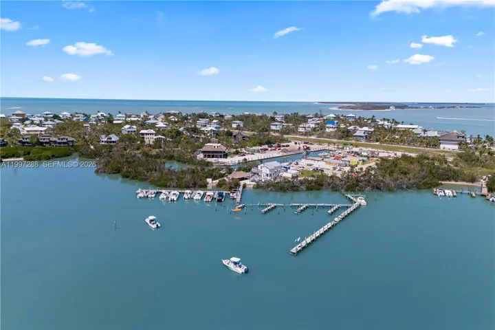 Aerial view of North Captiva.