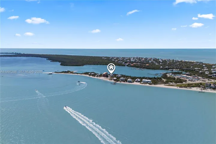 Daylight view of the property - more than half the island is owned by the State and there is an abundance of nature and preserves around you.