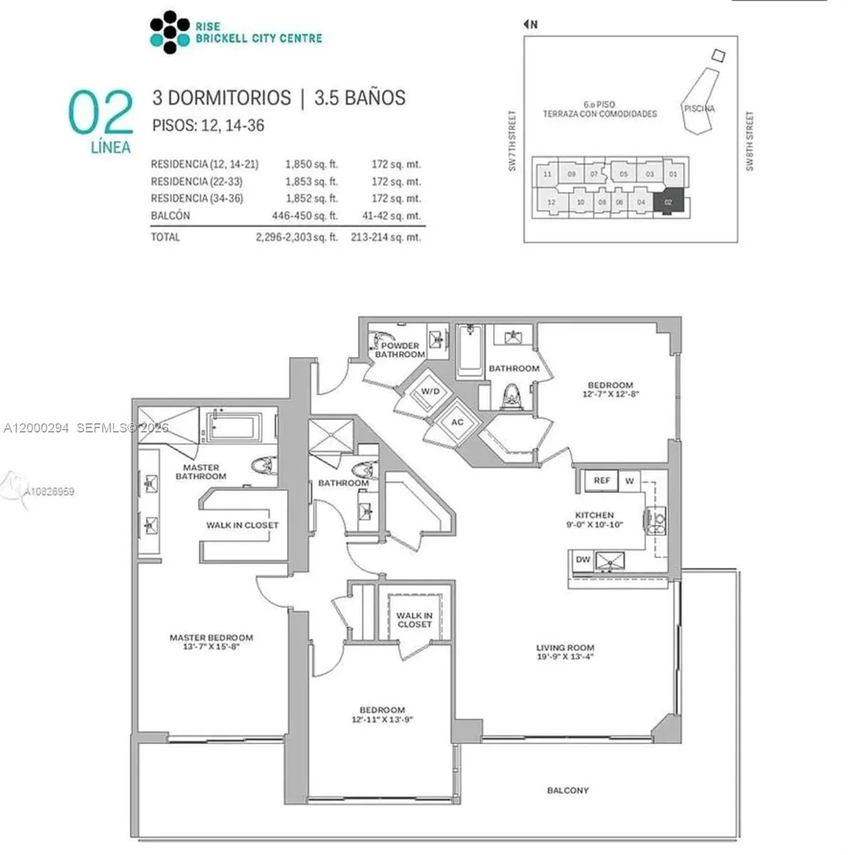 88 Sw 7th St 2602, Miami, Florida 33130, Miami, Florida 33130, 3 Bedrooms Bedrooms, ,3 BathroomsBathrooms,Residential,For Sale,88 Sw 7th St 2602, Miami, Florida 33130,A12000294