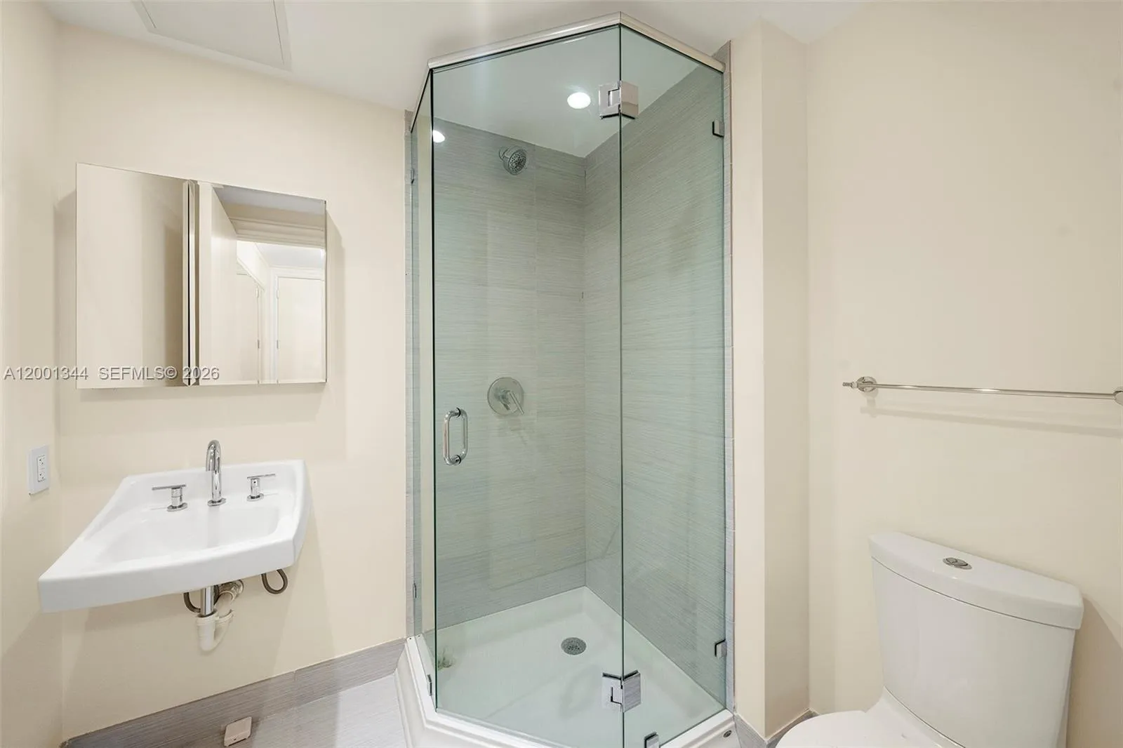 Staff quarters bathroom