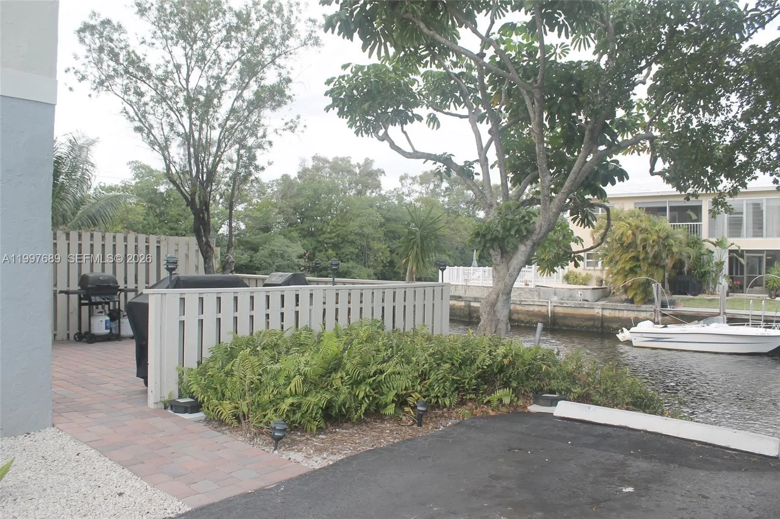 BBQ area