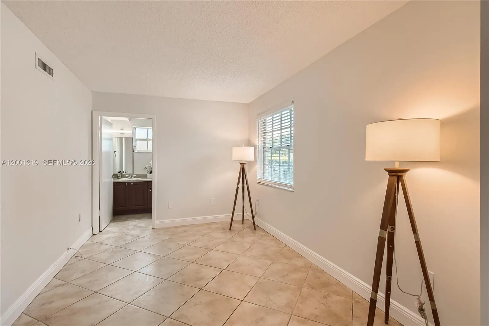Lots of natural light comes in.