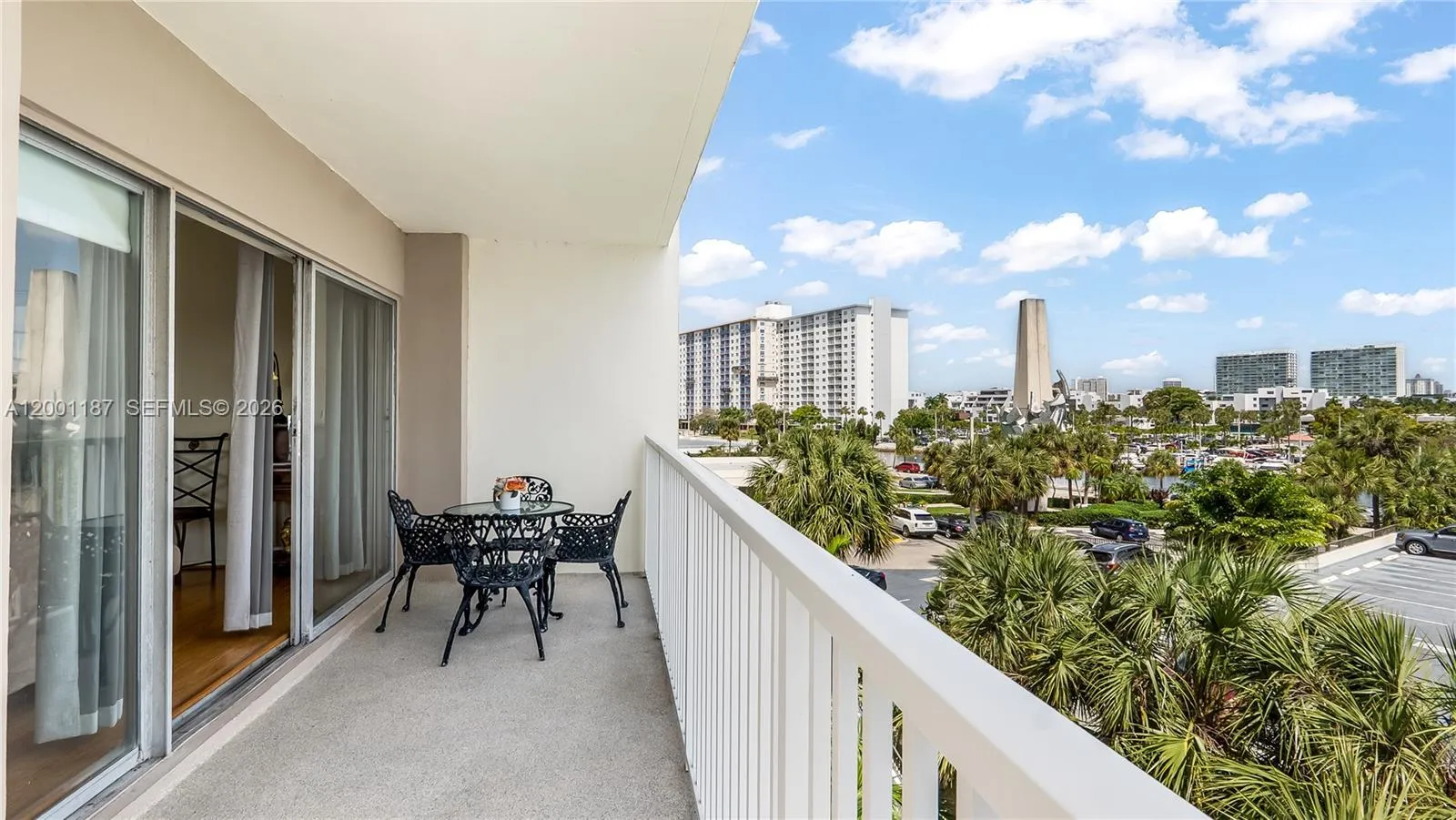 View to Marina, Intracoastal & City