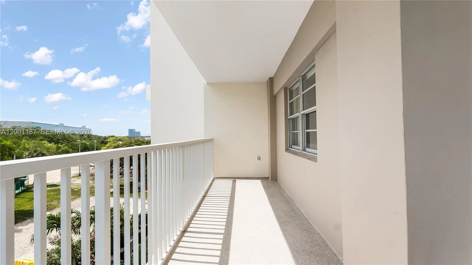 Sun-Drenched Balcony!