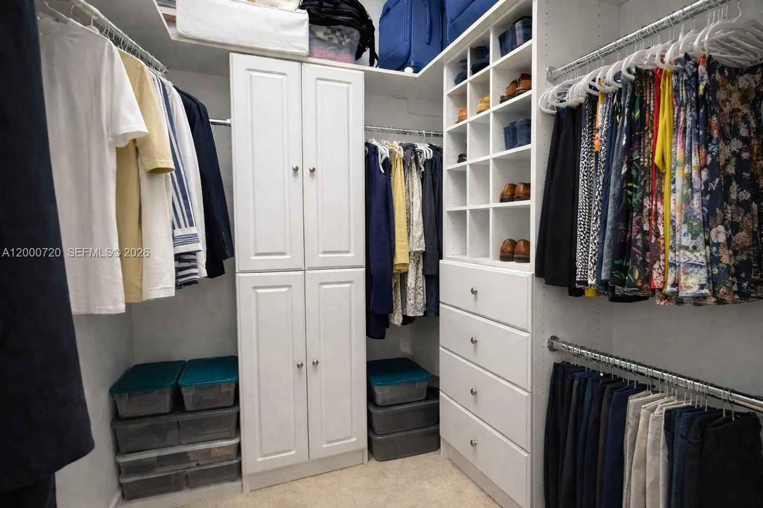 Primary bedroom Closet 1