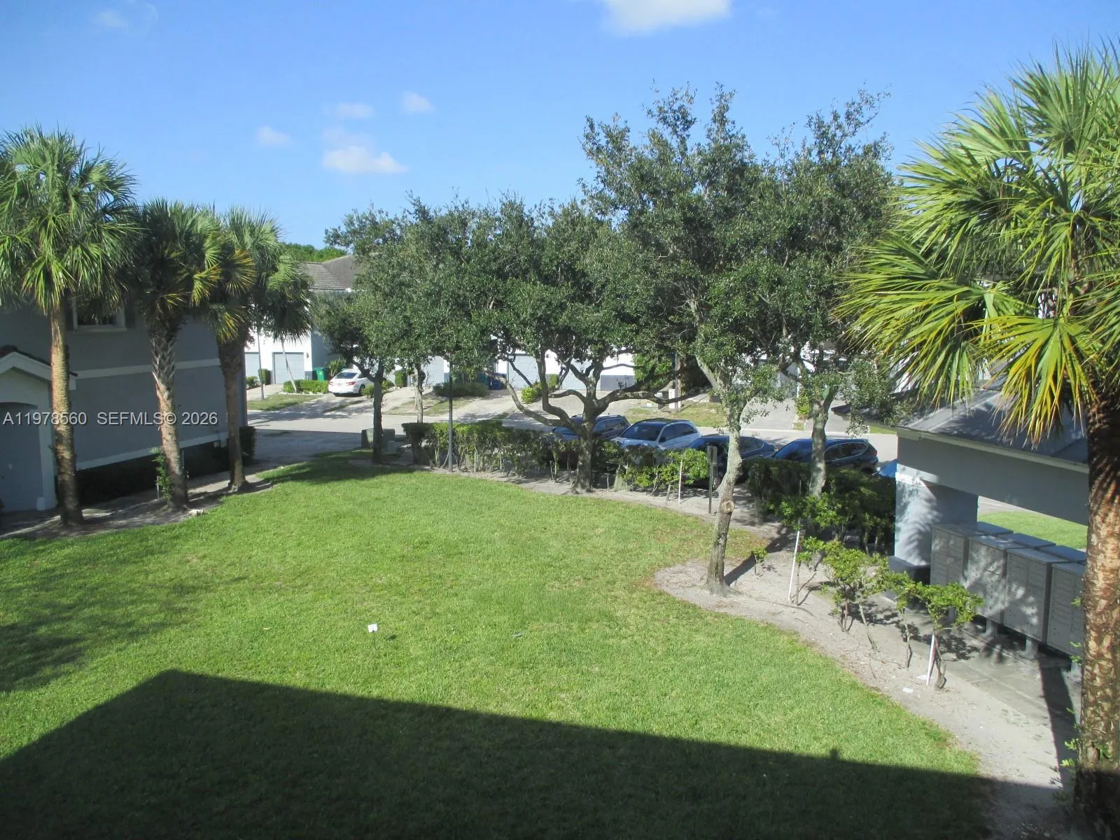 Large Yard in front of the property