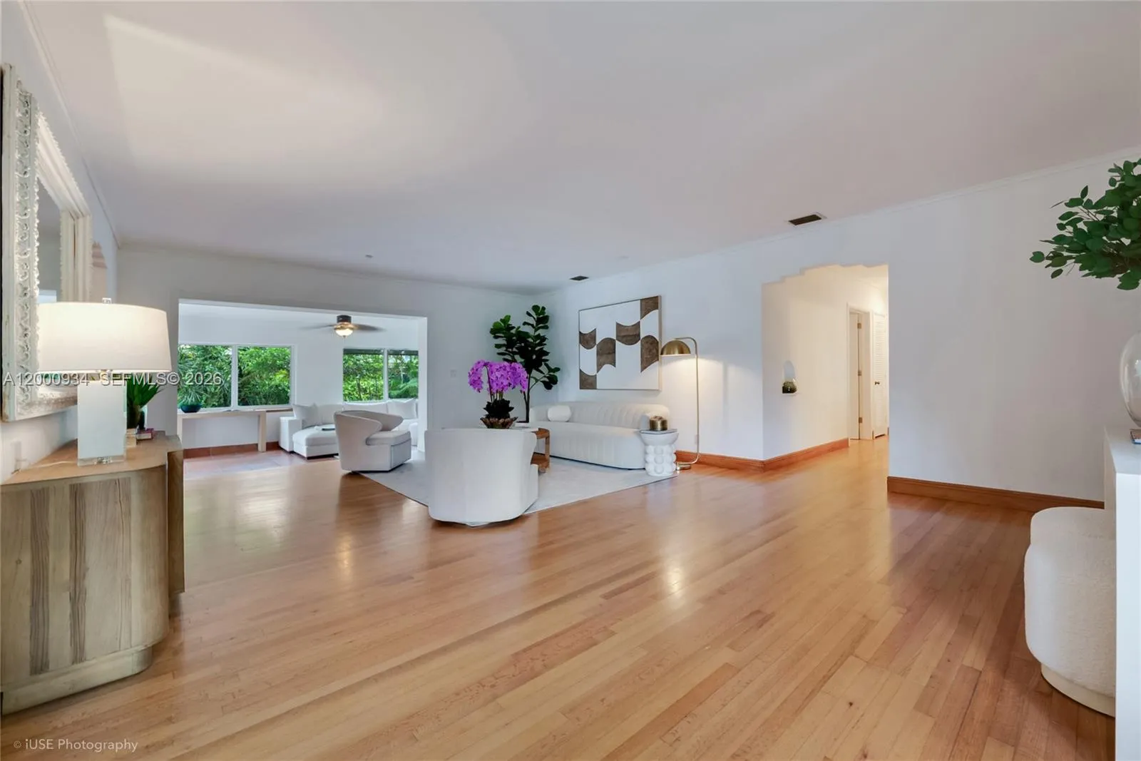 Newly Refinished Hardwood Floors