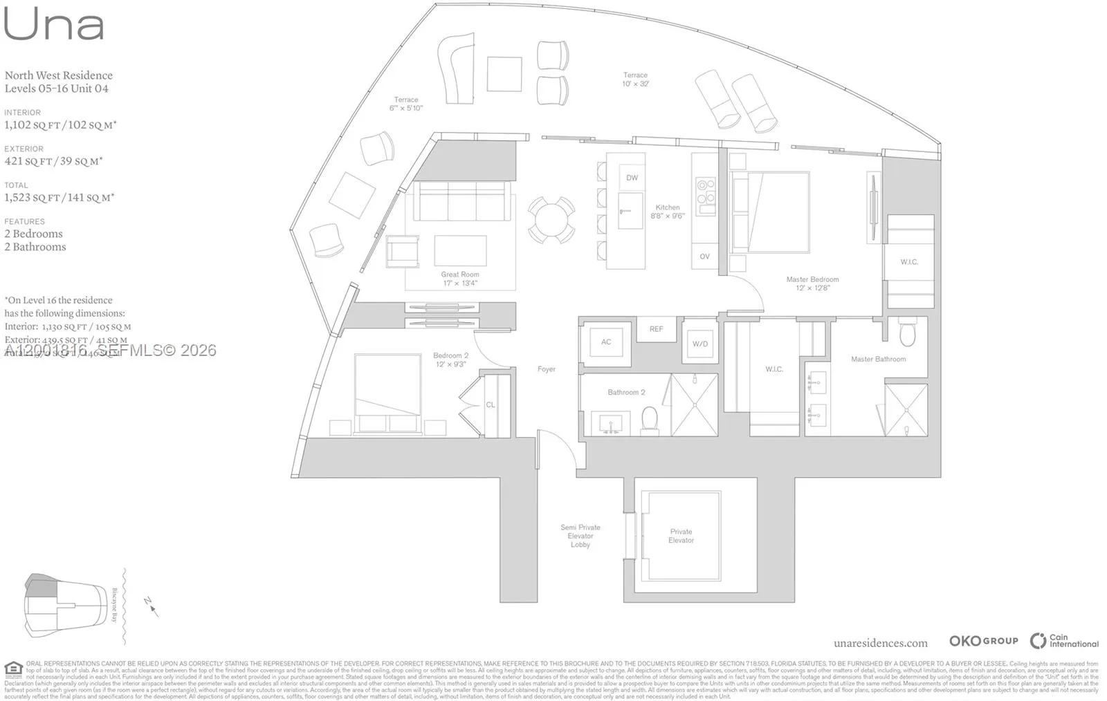 175 Se 25 Rd 504, Miami, Florida 33129, Miami, Florida 33129, 2 Bedrooms Bedrooms, ,2 BathroomsBathrooms,Residential,For Sale,175 Se 25 Rd 504, Miami, Florida 33129,A12001816
