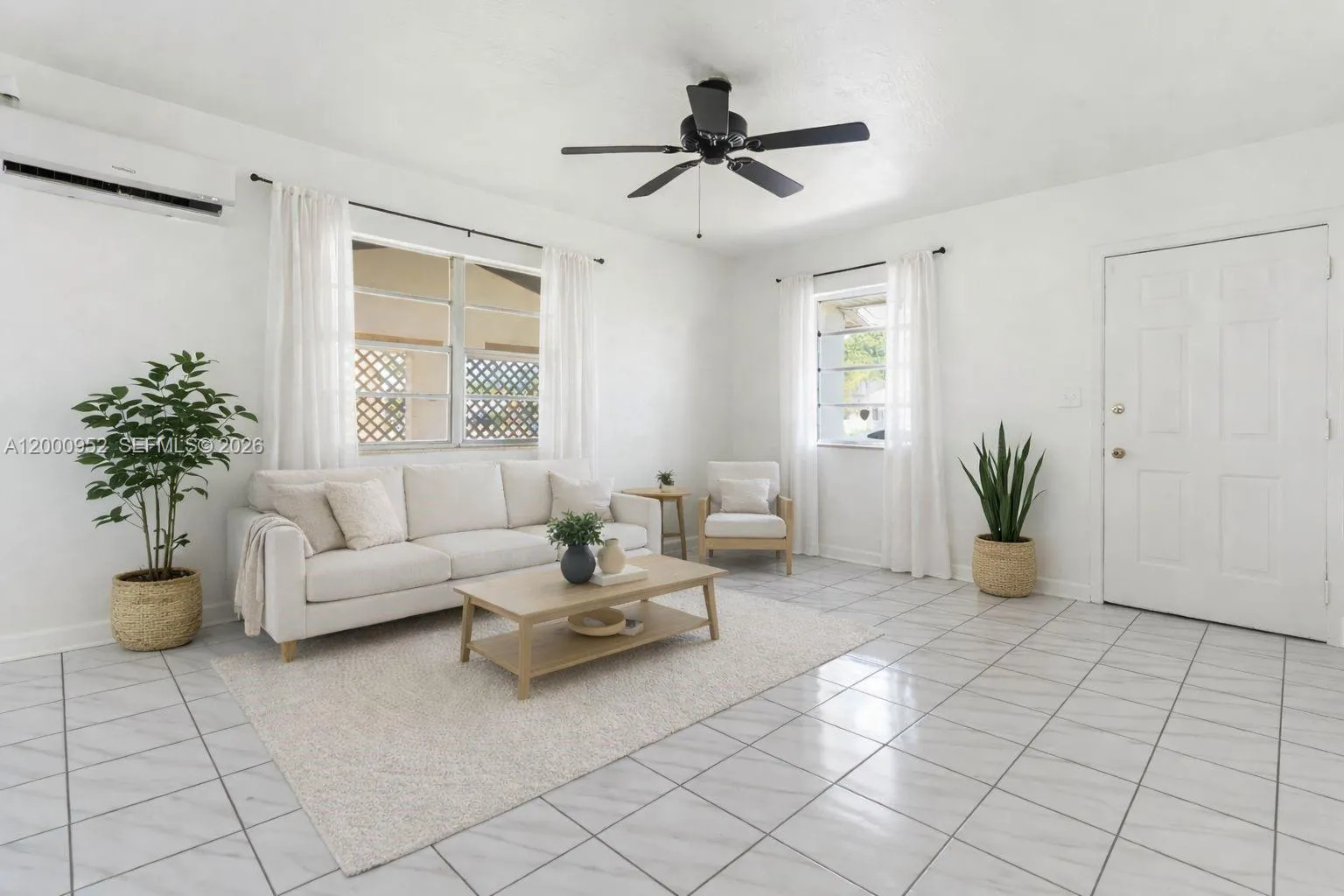 Virtually staged furniture