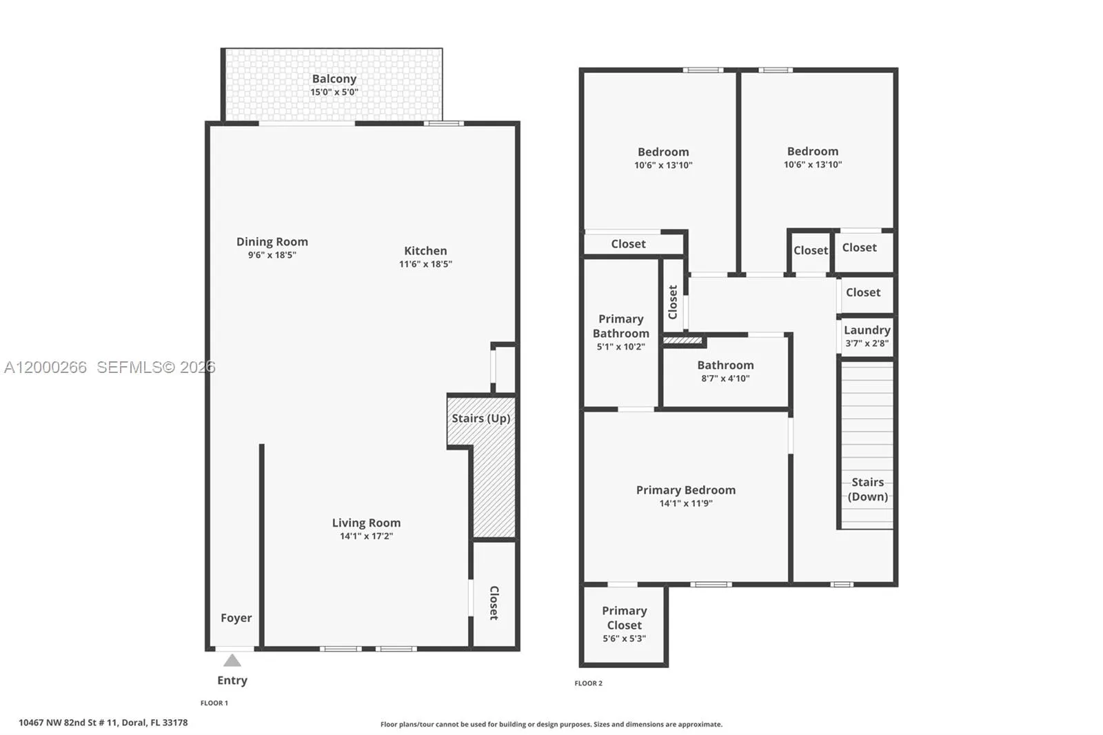 10467 Nw 82nd St 11, Doral, Florida 33178, Doral, Florida 33178, 3 Bedrooms Bedrooms, ,2 BathroomsBathrooms,Residential,For Sale,10467 Nw 82nd St 11, Doral, Florida 33178,A12000266