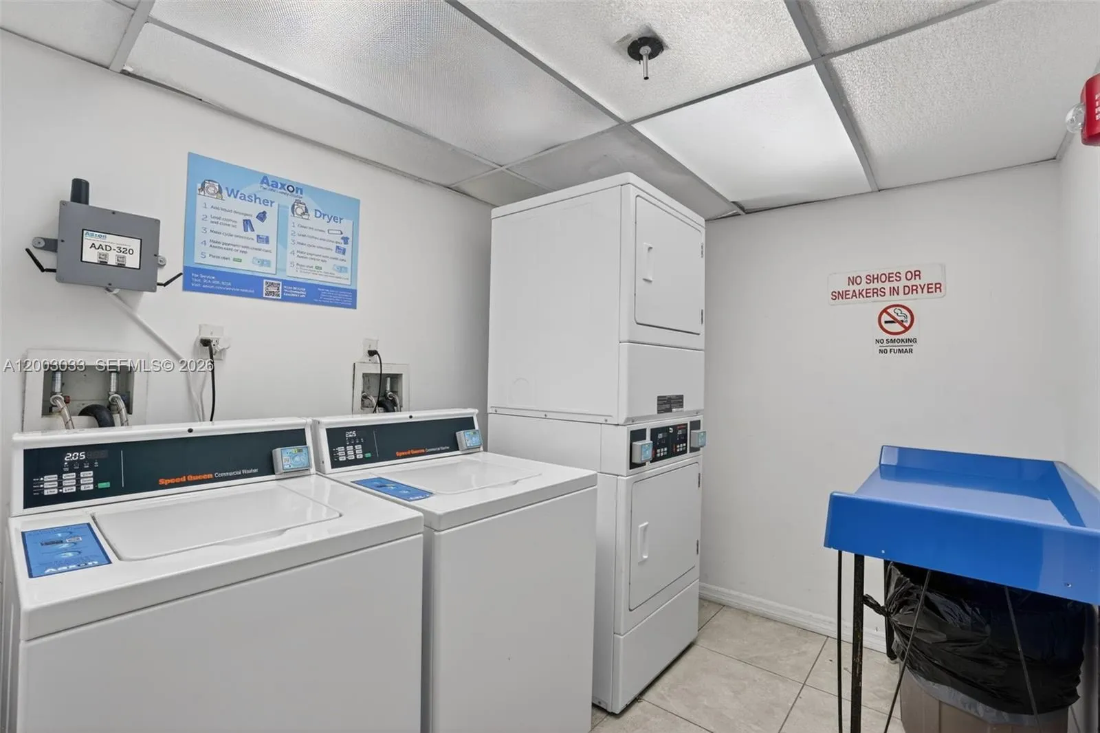 Laundry area