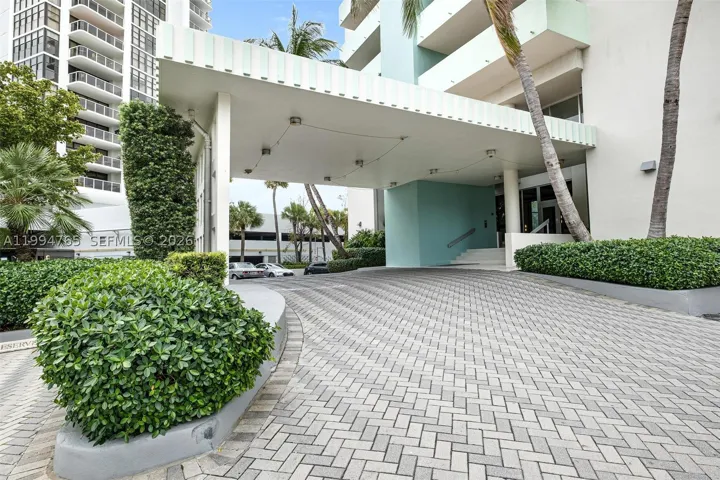Front of Structure