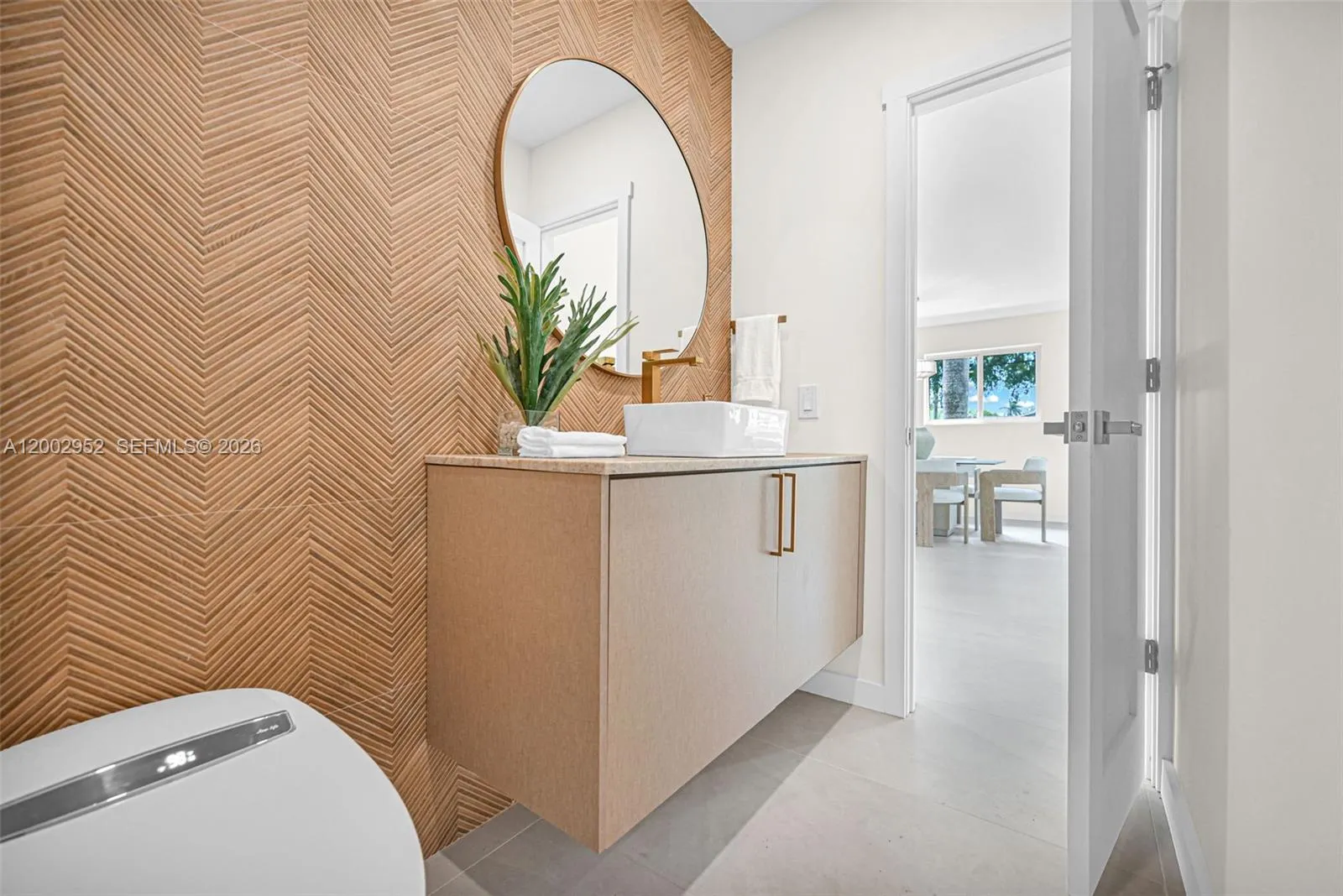 Guest half bath