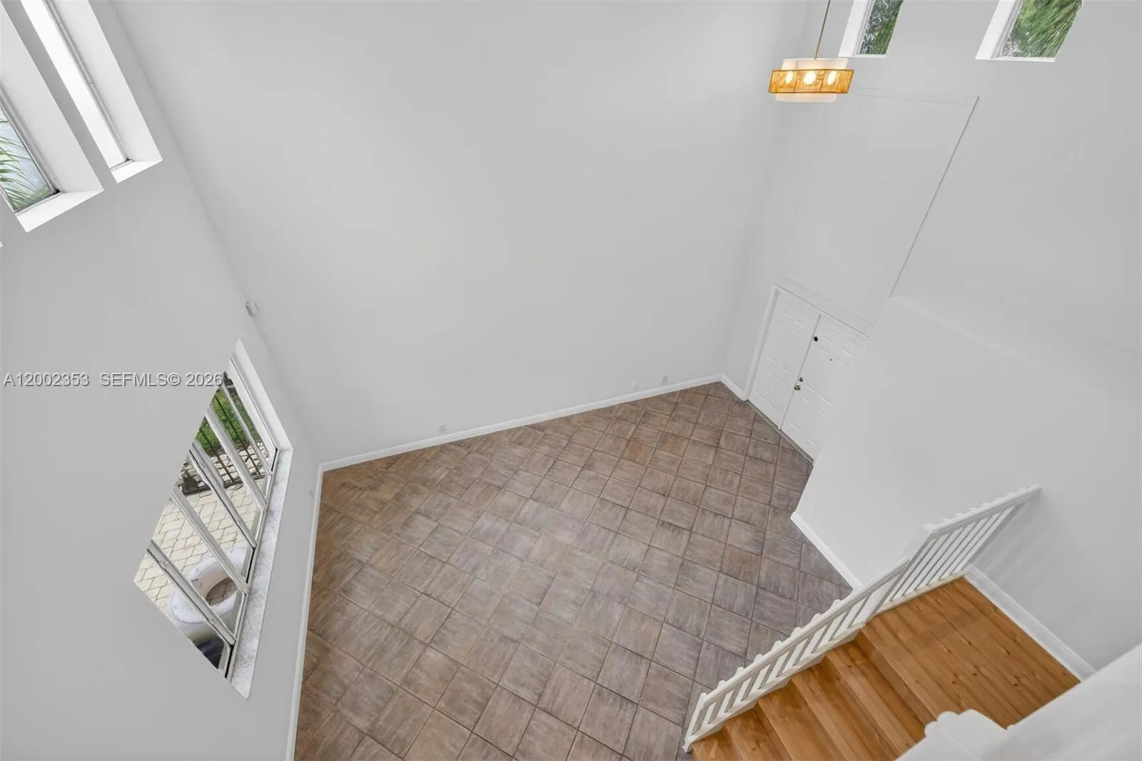 High -Vaulted ceiling