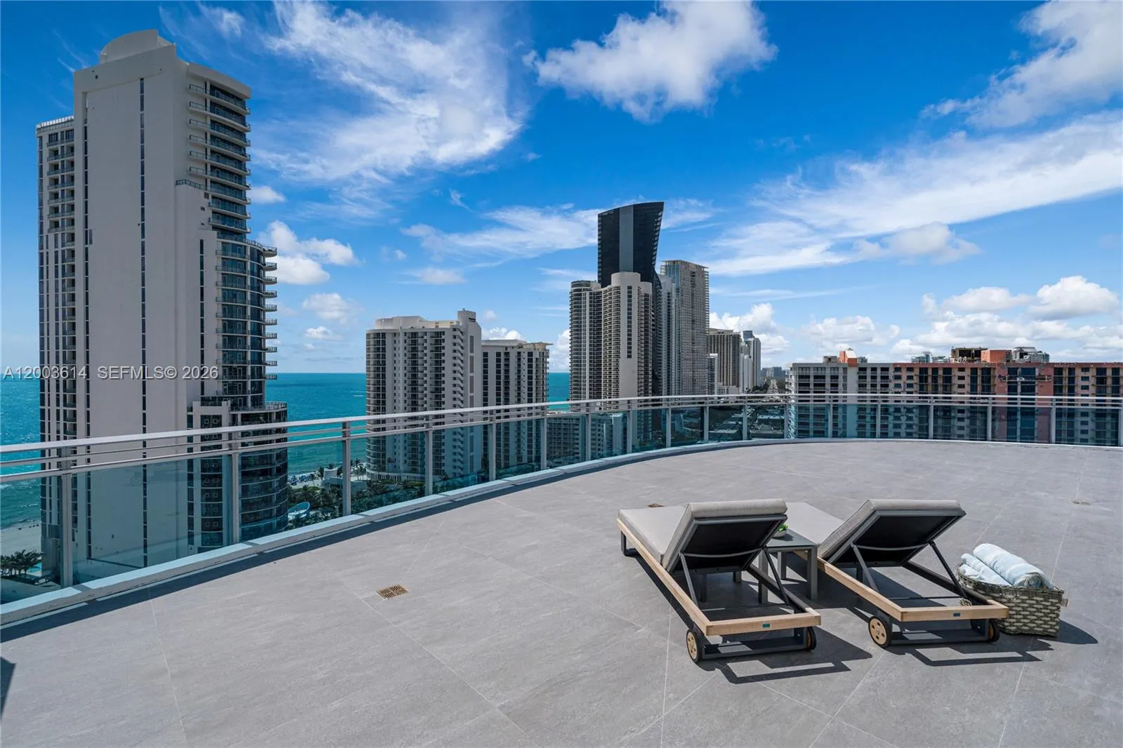 Roof top terrace