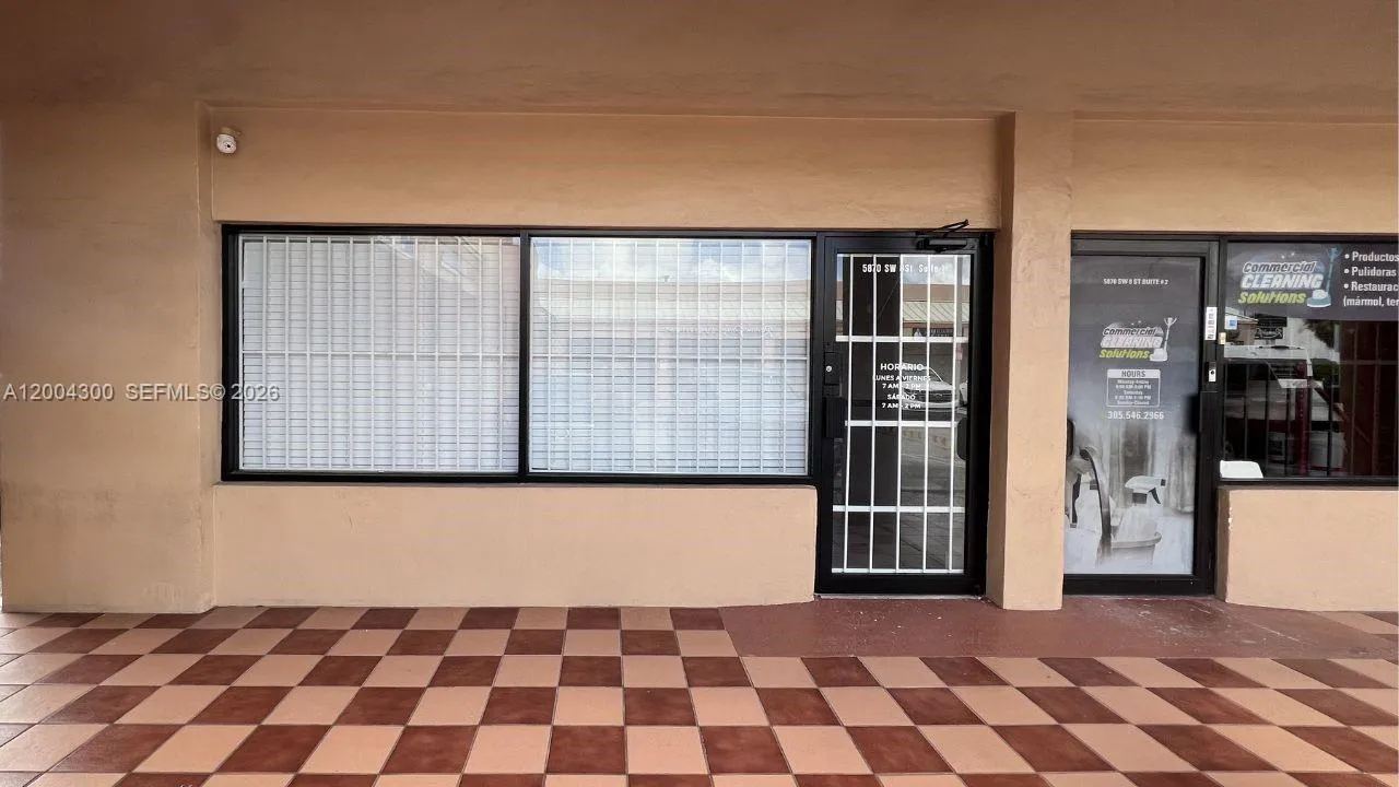 5870 Sw 8th St, West Miami, Florida 33144, West Miami, Florida 33144, ,Commercial Lease,For Rent,5870 Sw 8th St, West Miami, Florida 33144,A12004300