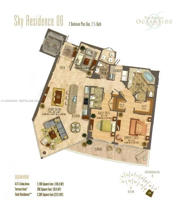 1 N Ocean Blvd 806, Pompano Beach, Florida 33062, Pompano Beach, Florida 33062, 3 Bedrooms Bedrooms, ,2 BathroomsBathrooms,Residential,For Sale,1 N Ocean Blvd 806, Pompano Beach, Florida 33062,A12004630