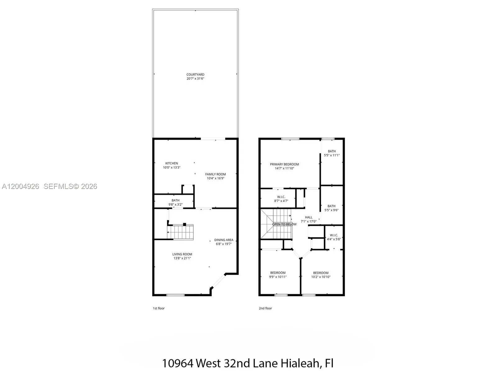 10964 W 32nd Ln, Hialeah, Florida 33018, Hialeah, Florida 33018, 3 Bedrooms Bedrooms, 7 Rooms Rooms,2 BathroomsBathrooms,Residential,For Sale,10964 W 32nd Ln, Hialeah, Florida 33018,A12004926