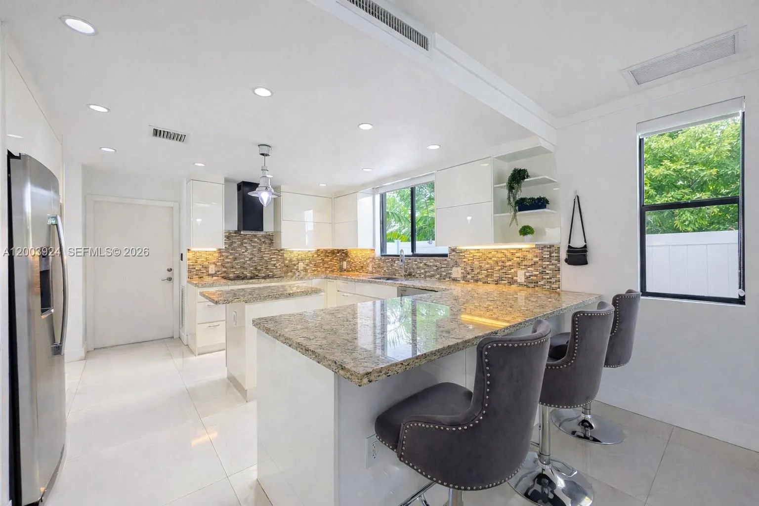 bar seating for kitchen