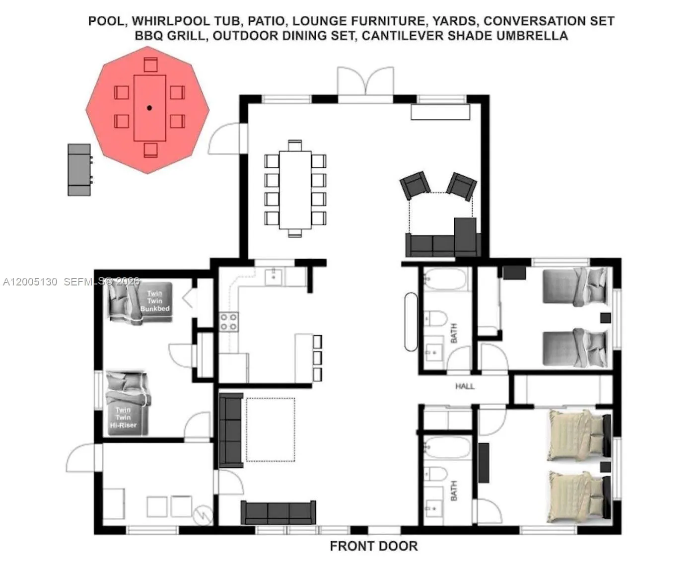 2219 N 35th Ave, Hollywood, Florida 33021, Hollywood, Florida 33021, 3 Bedrooms Bedrooms, ,2 BathroomsBathrooms,Residential Lease,For Rent,2219 N 35th Ave, Hollywood, Florida 33021,A12005130