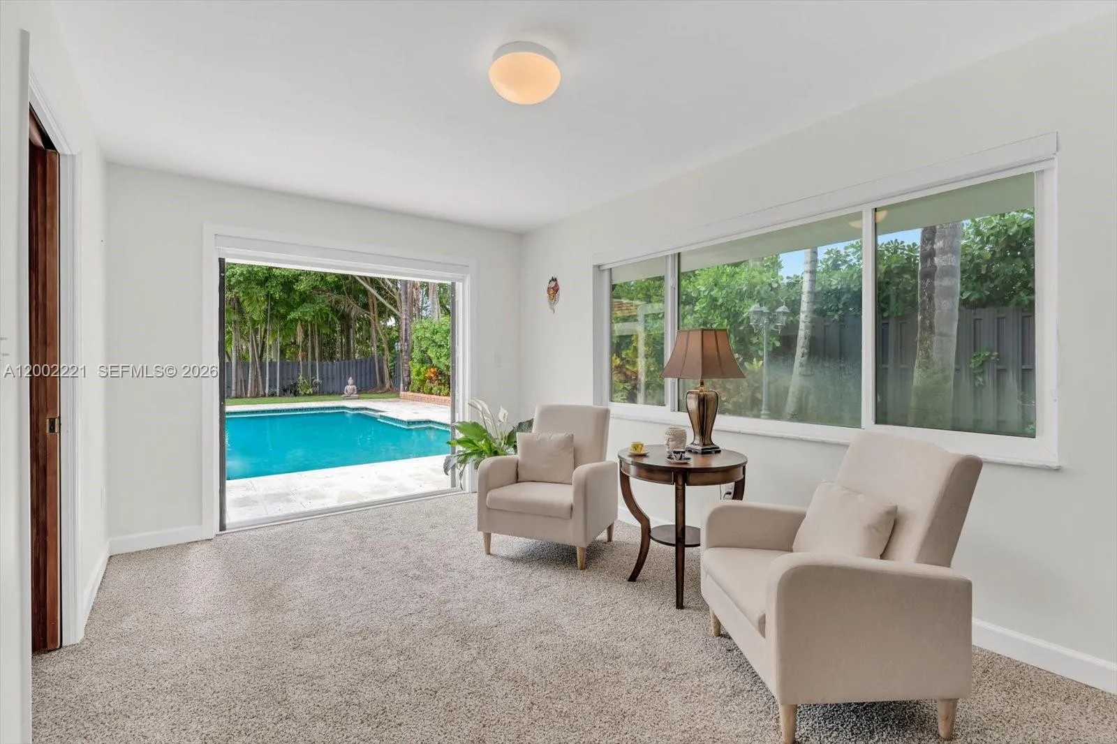 Bonus room off the office to use as you wish * double doors to the pool * this is your Zen-like space!