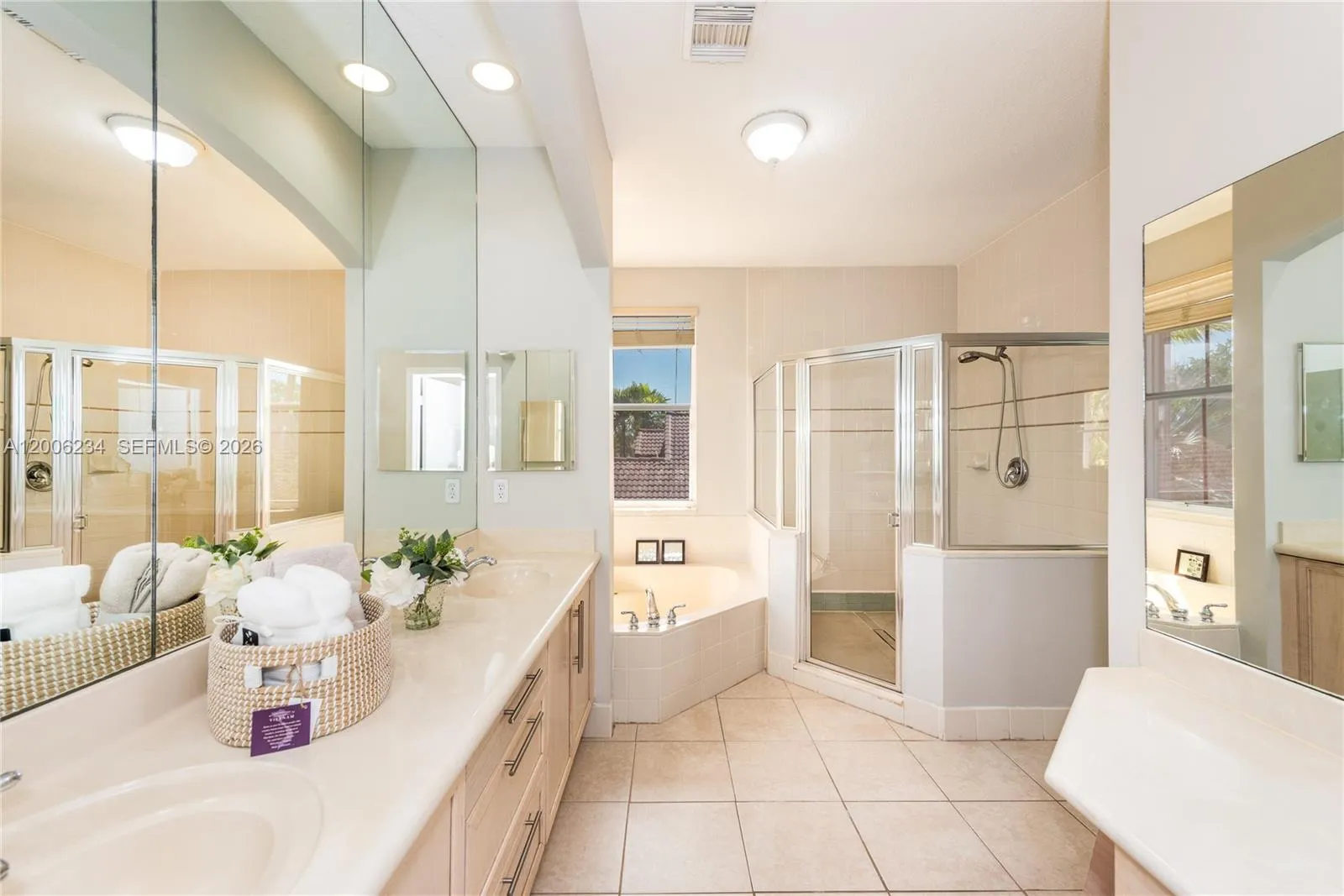 Spacious Primary Suite Bathroom
