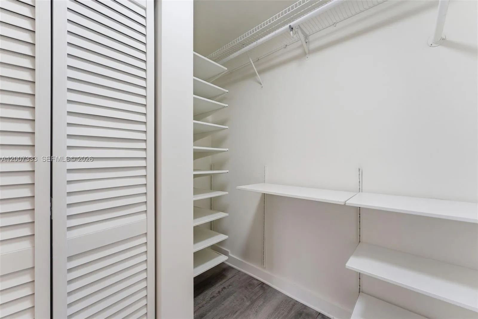 Master Walk-in Closet