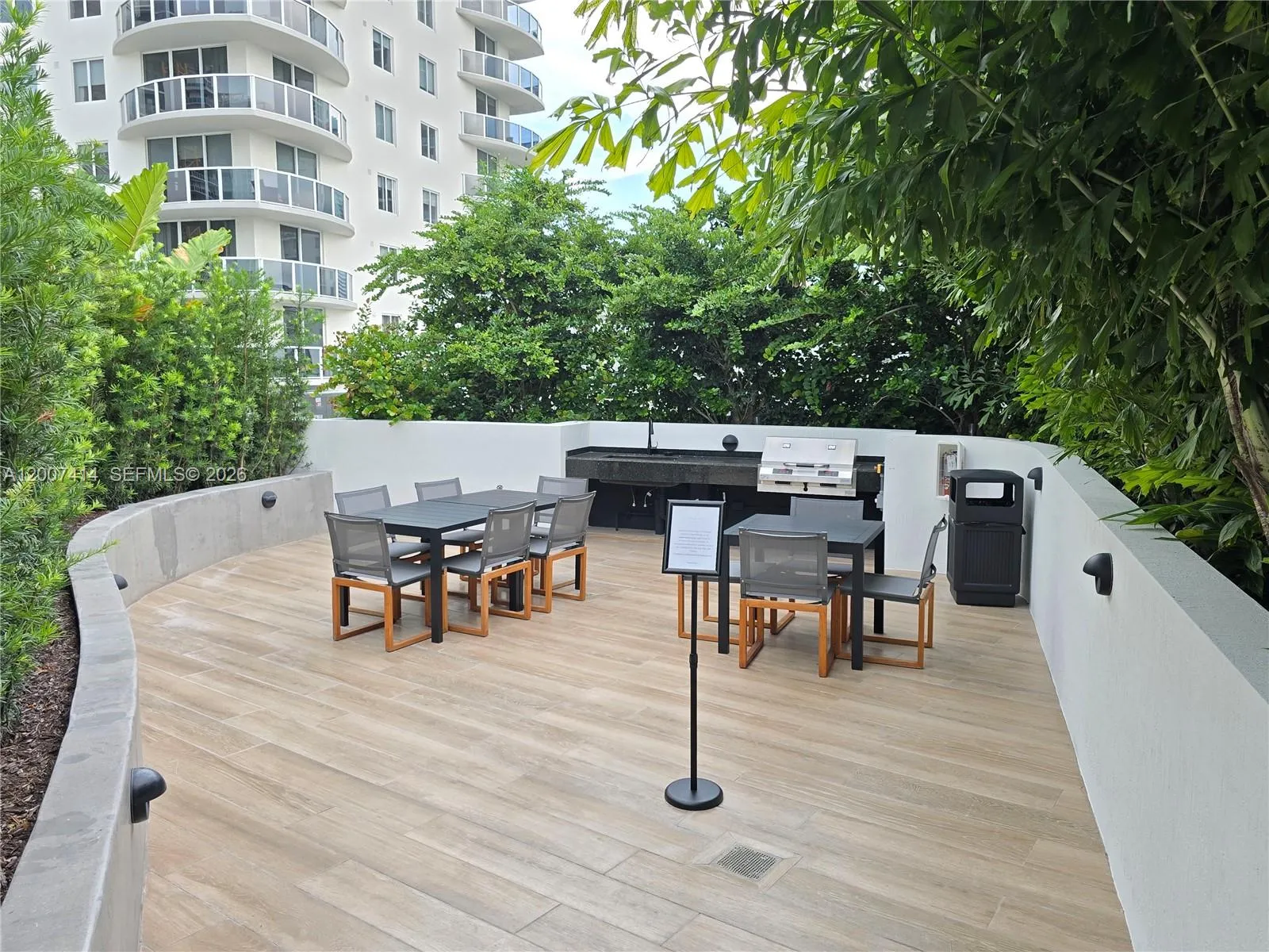 Barbecue area