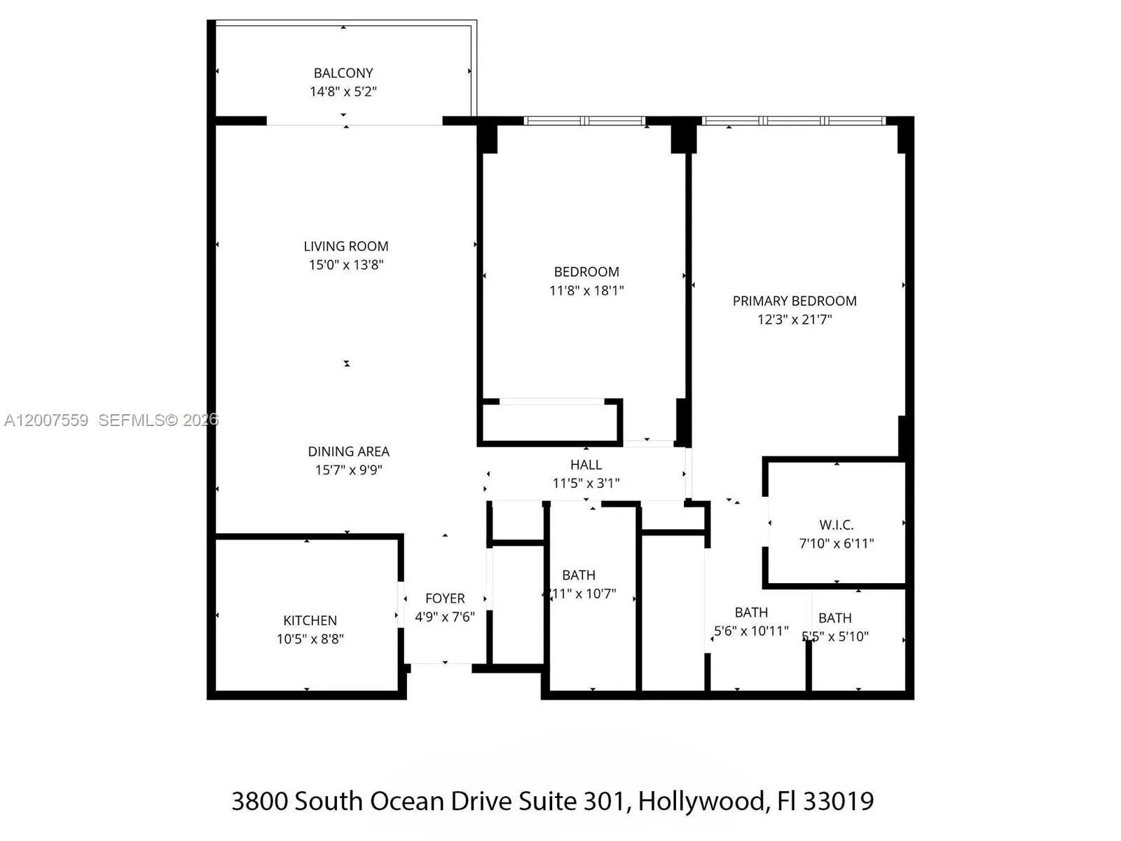 3800 S Ocean Dr 301, Hollywood, Florida 33019, Hollywood, Florida 33019, 2 Bedrooms Bedrooms, ,2 BathroomsBathrooms,Residential,For Sale,3800 S Ocean Dr 301, Hollywood, Florida 33019,A12007559