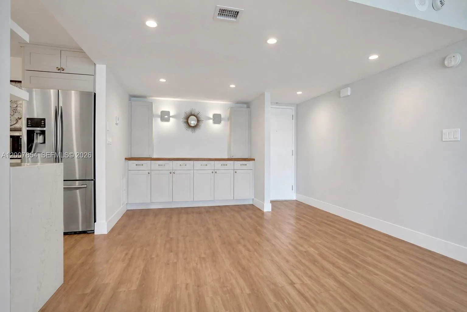 digitally enhanced removal of furniture