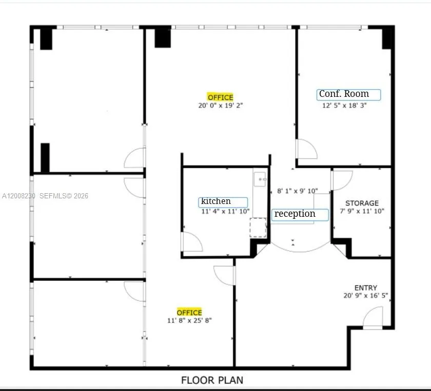 175 Sw 7th St 1612, Miami, Florida 33130, Miami, Florida 33130, ,Commercial Lease,For Rent,175 Sw 7th St 1612, Miami, Florida 33130,A12008230