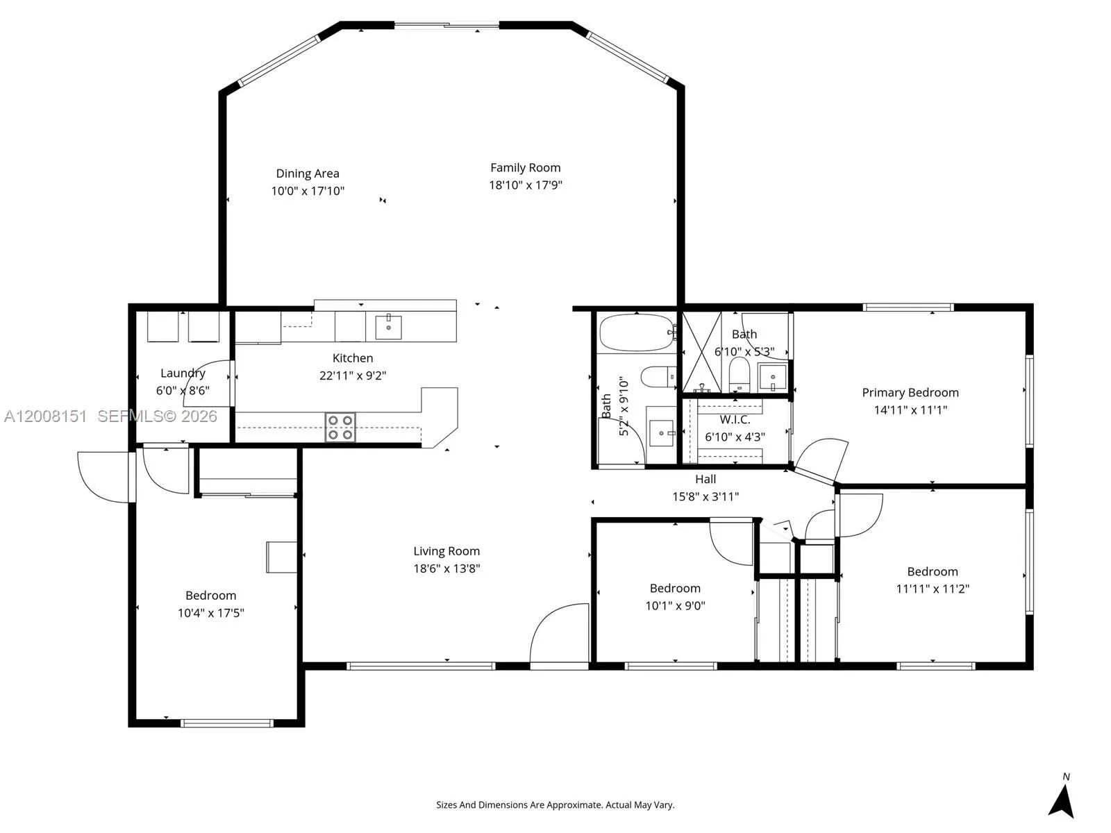 1155 Ne 184th St, Miami, Florida 33179, Miami, Florida 33179, 4 Bedrooms Bedrooms, ,2 BathroomsBathrooms,Residential,For Sale,1155 Ne 184th St, Miami, Florida 33179,A12008151