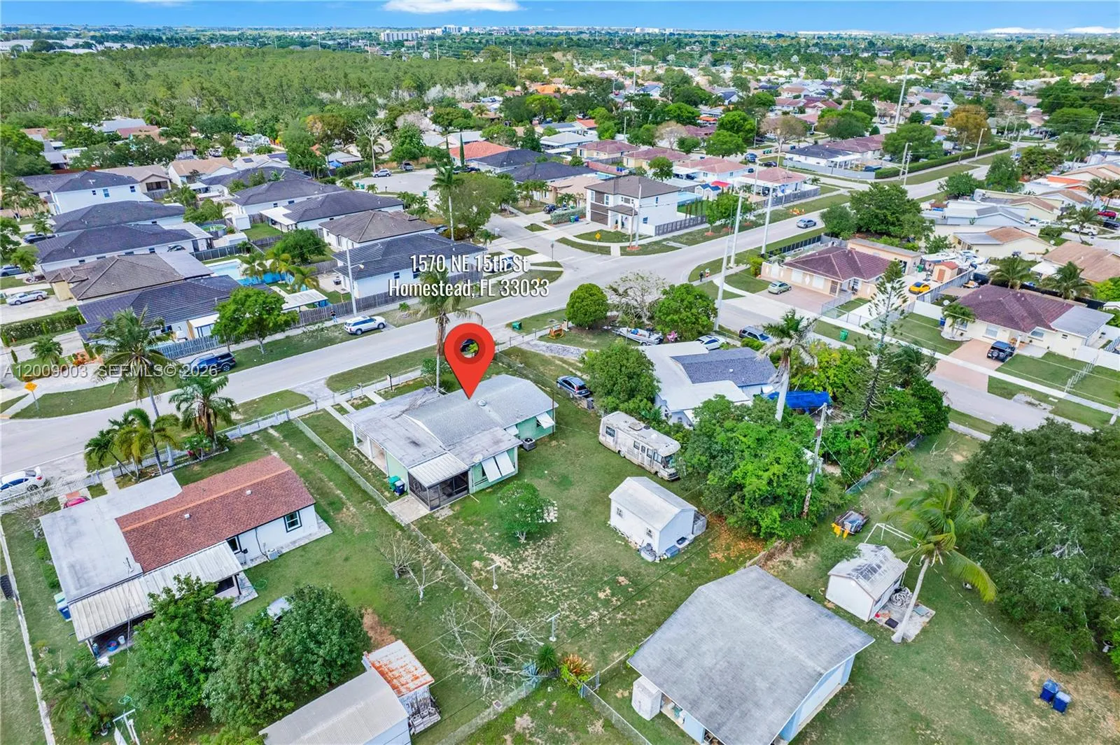 1570 Ne 15th St, Homestead, Florida 33033, Homestead, Florida 33033, 2 Bedrooms Bedrooms, ,1 BathroomBathrooms,Residential,For Sale,1570 Ne 15th St, Homestead, Florida 33033,A12009003
